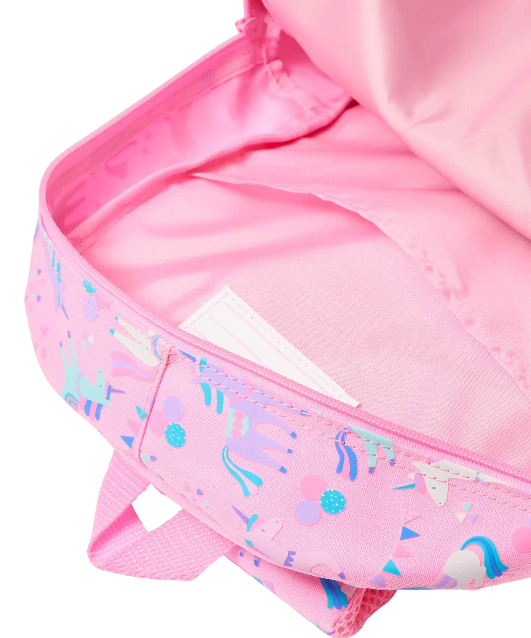 Smiggle - Glide Junior Kapşonlu Sırt Çantası-Dinossi