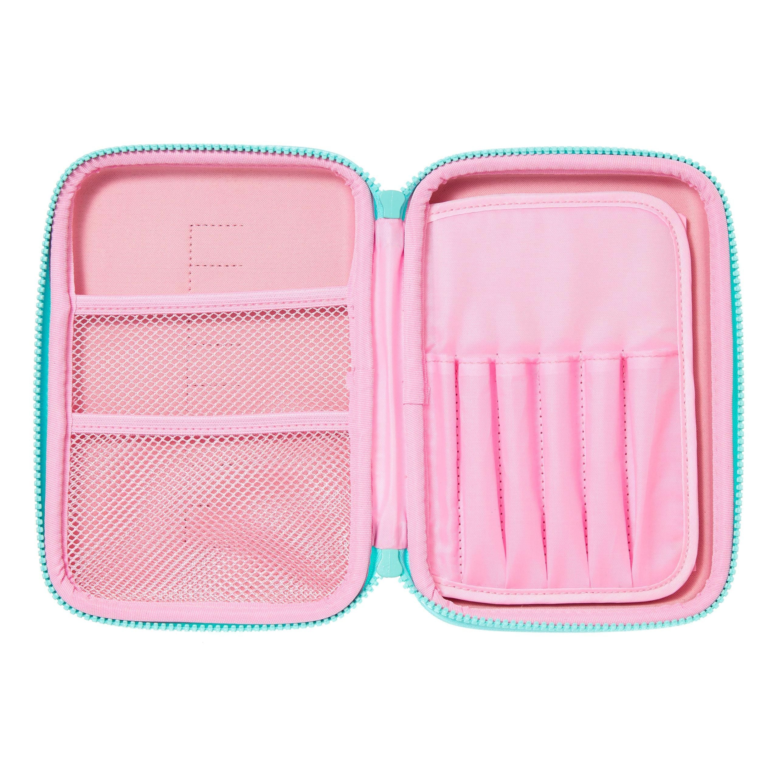 Smiggle - Illusion Kedişler İsimlikli Kalem Kutusu-Dinossi