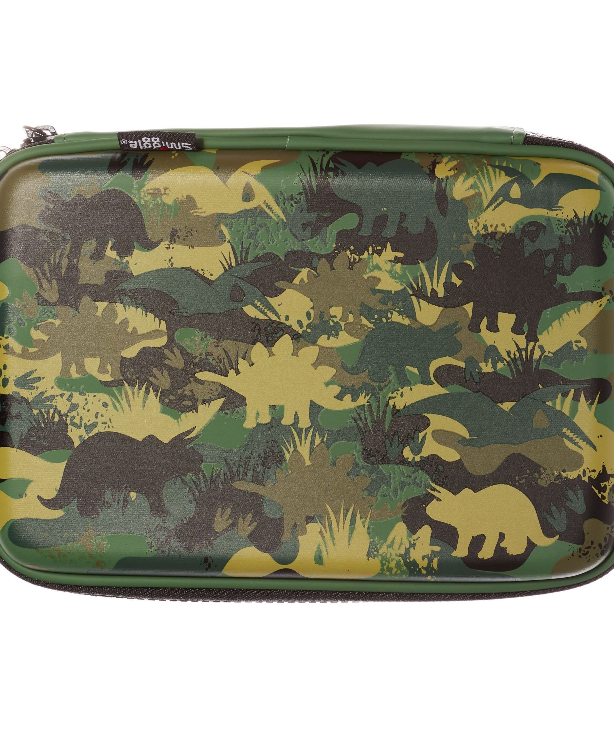 Smiggle - 3D Kabartmalı Hardtop Dinossi Özel Tasarım Kalem Kutusu-Dinossi