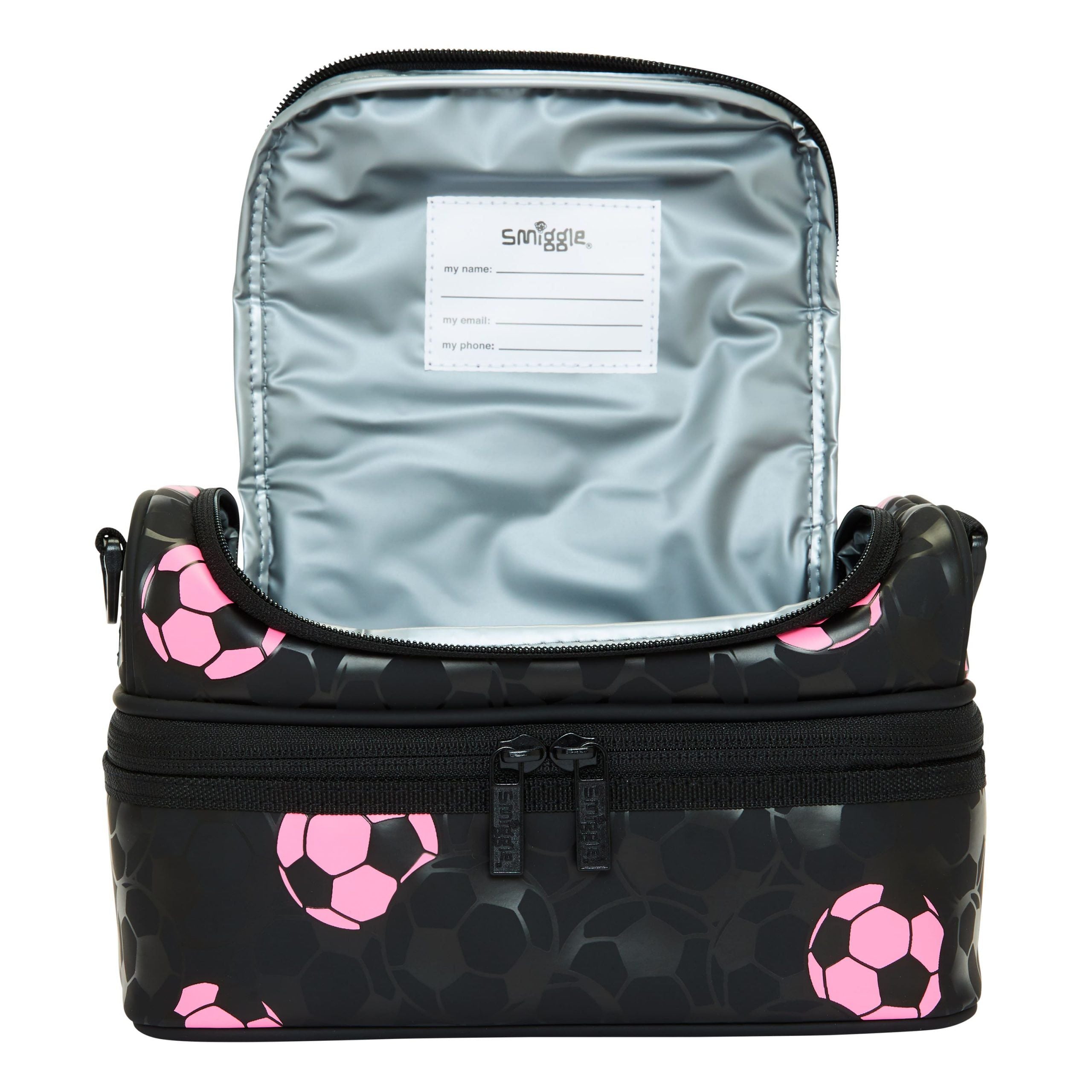 Smiggle - Forvet Çift Katlı Beslenme Çantası-Dinossi