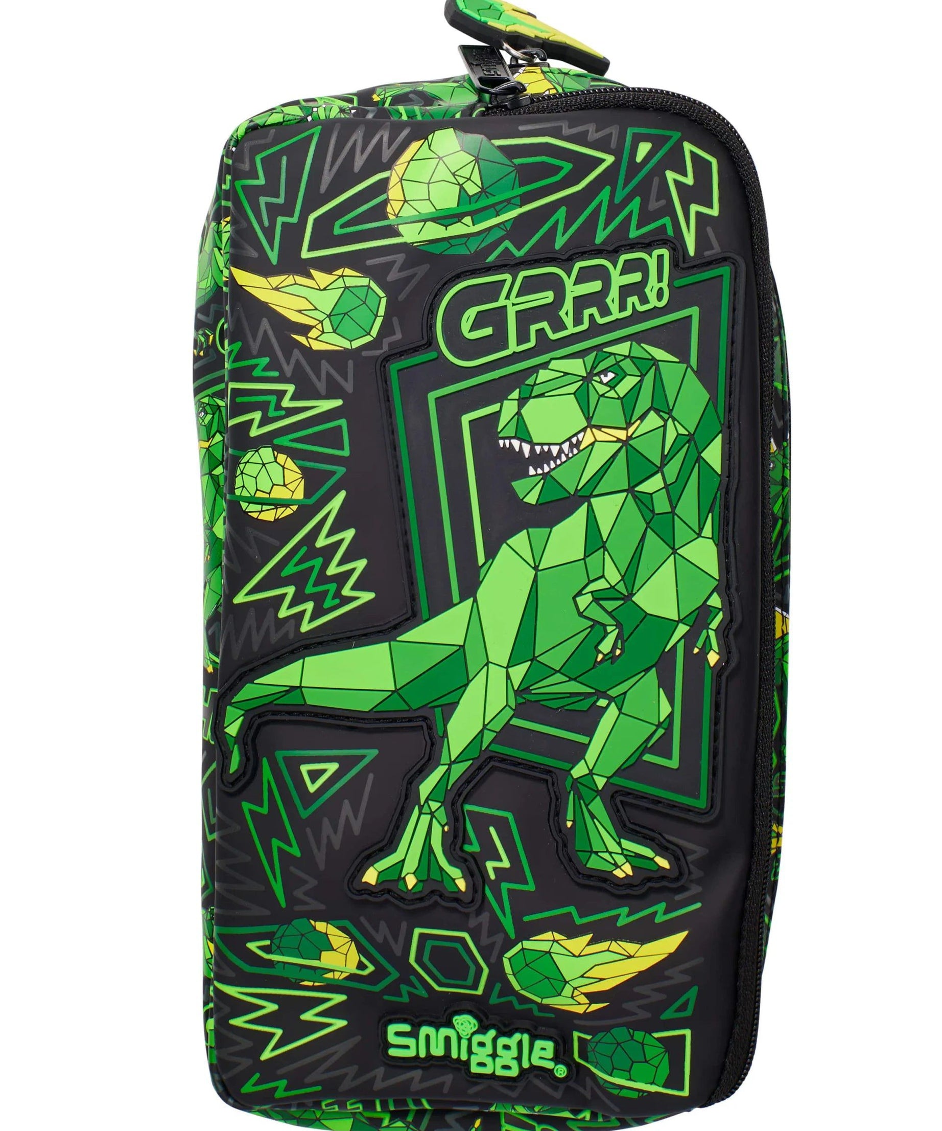 Smiggle - Wild Side 3lü Okul Çanta Seti-Dinossi