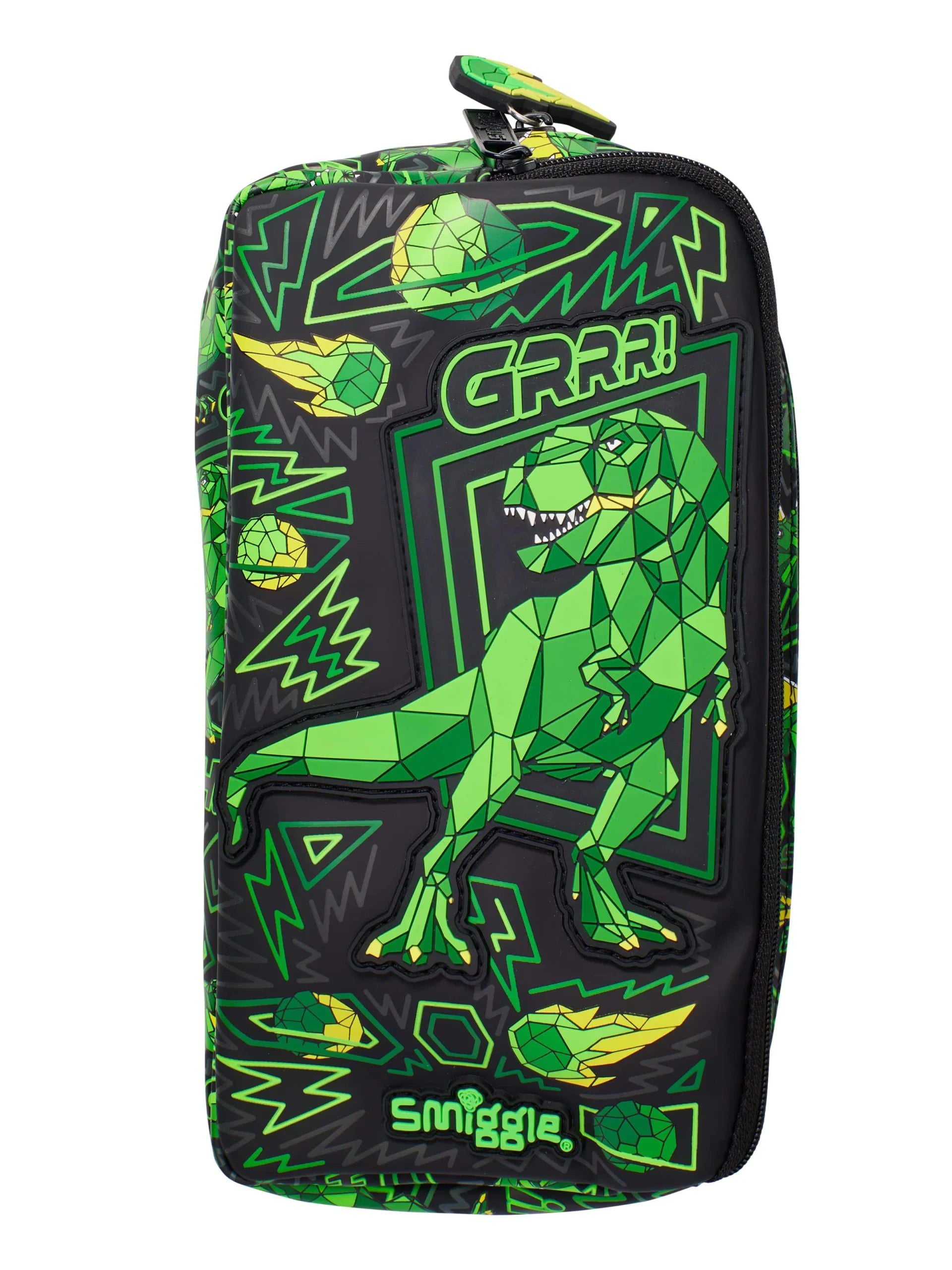 Smiggle - Wild Side 3lü Okul Çanta Seti-Dinossi