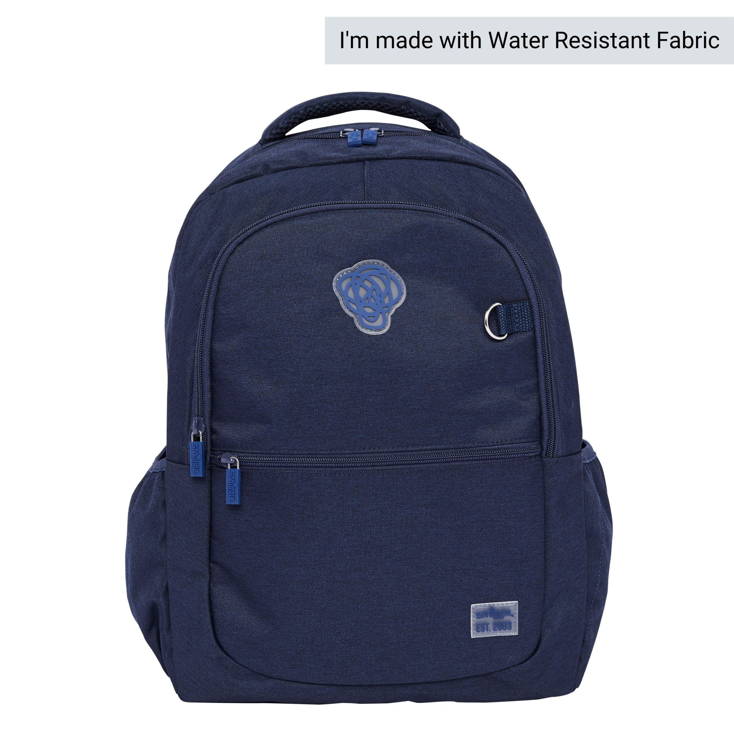 Smiggle - Sorbet Lacivert Su Geçirmez Sırt Çantası-Dinossi