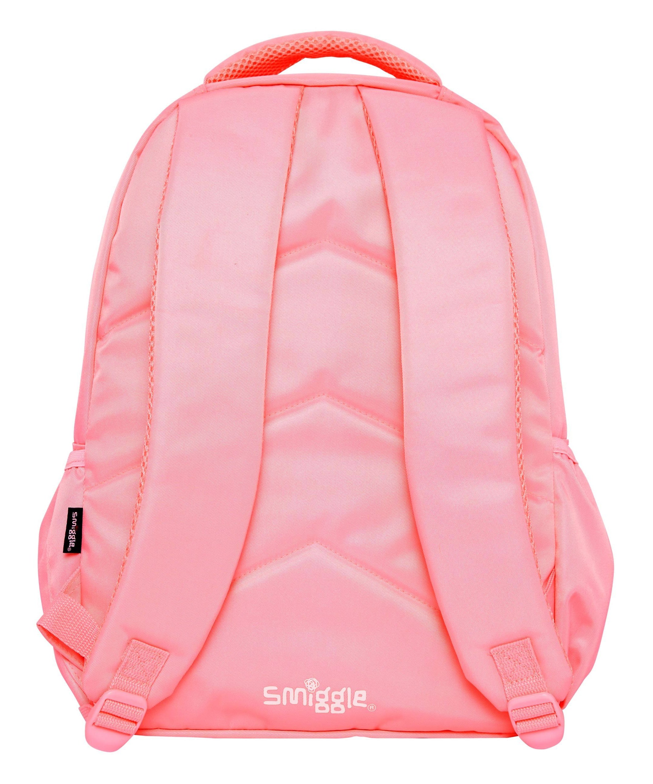 Smiggle - Sorbet Pembe Su Geçirmez Sırt Çantası-Dinossi