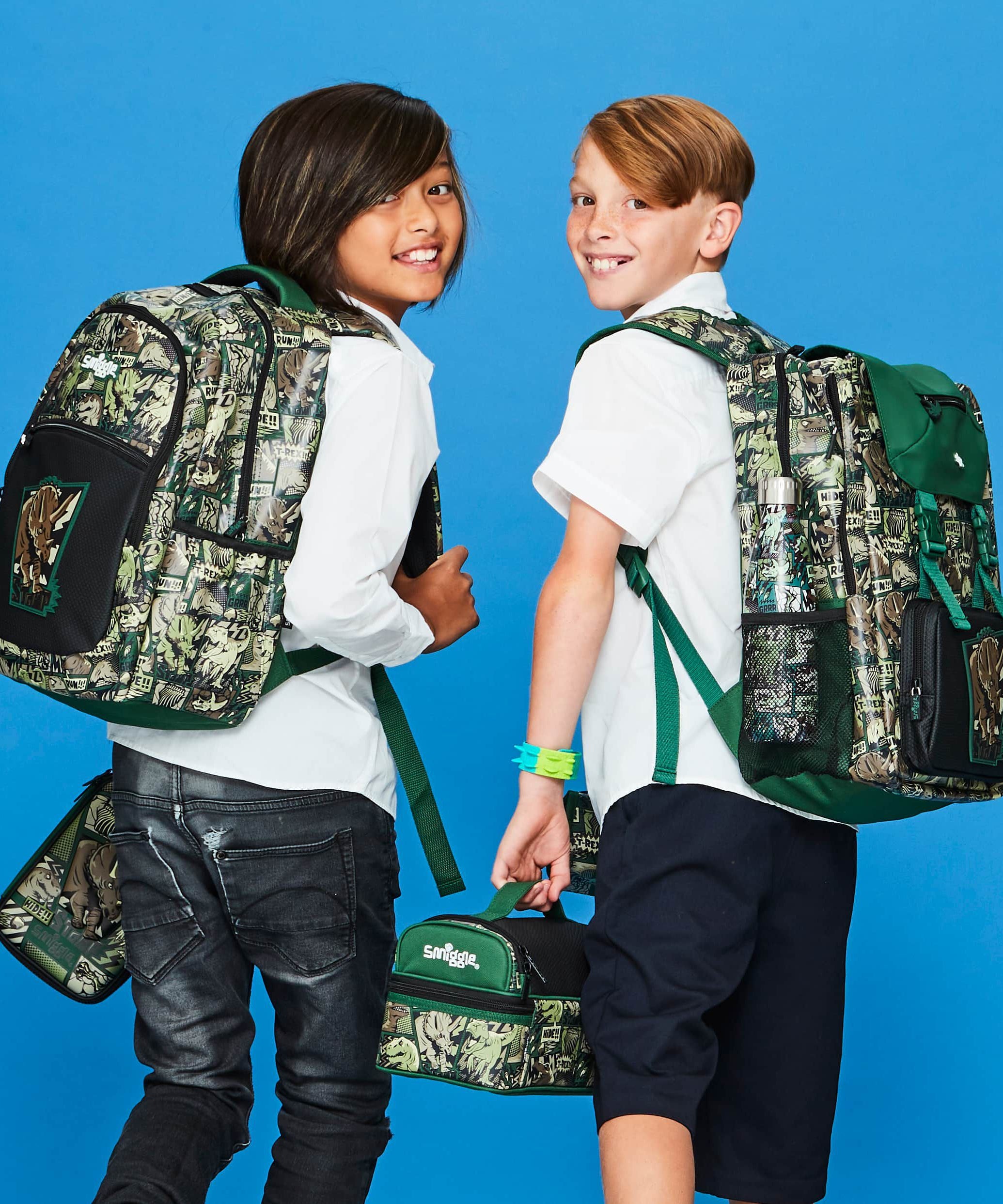 Smiggle - Beyond Tasarım Sırt Çantası-Dinossi