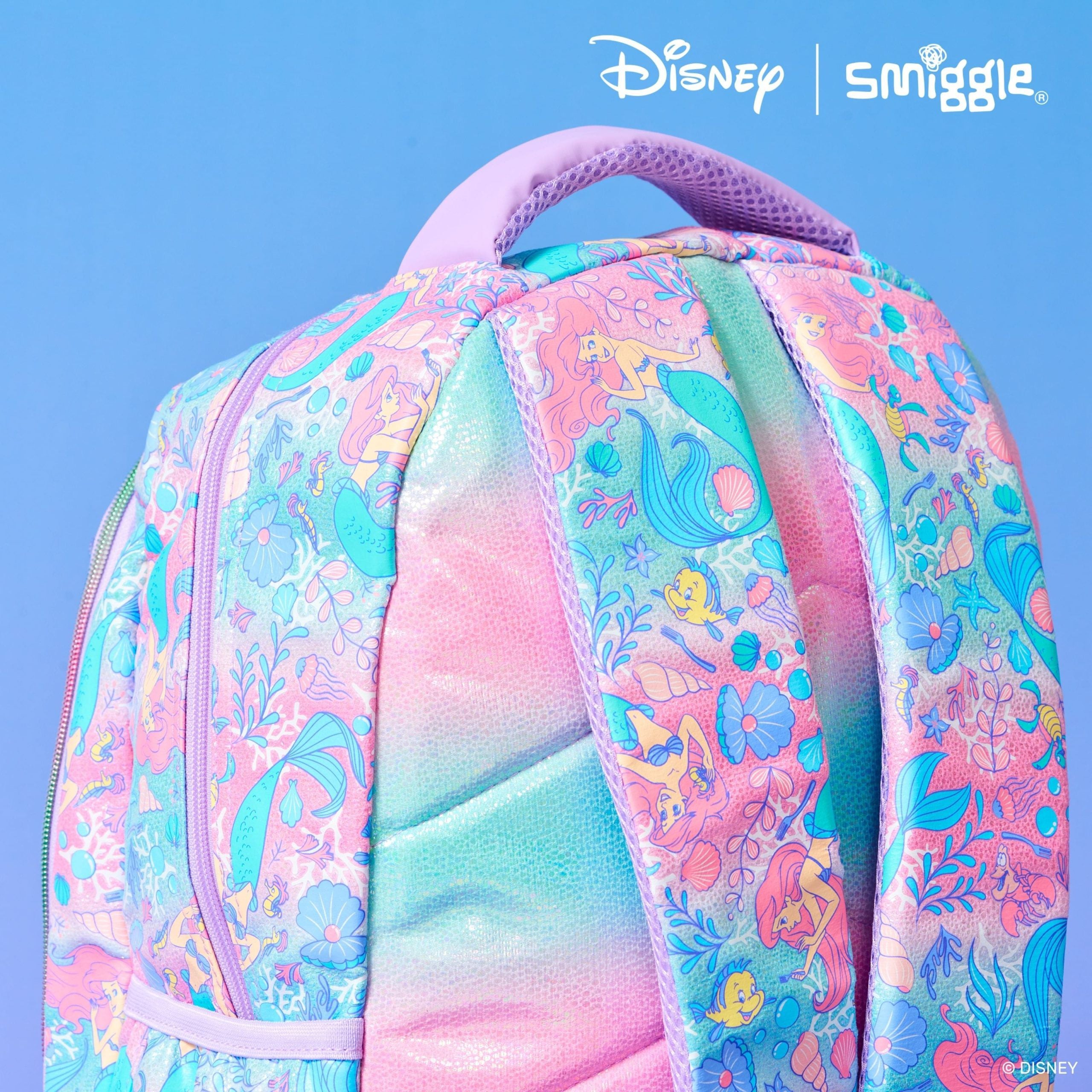 Smiggle - Disney Prenses Klasik Sırt Çantası-Dinossi