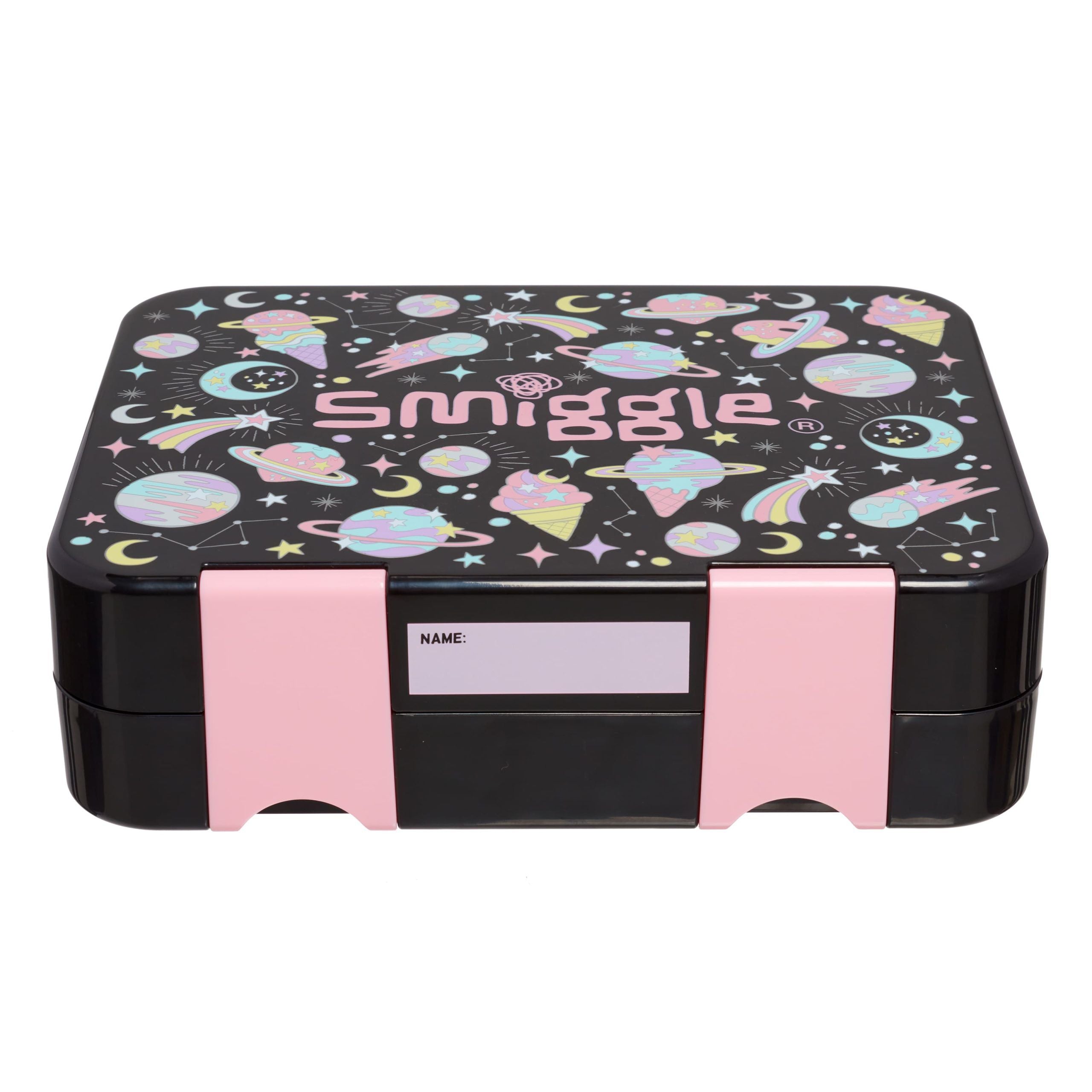 Smiggle - Beyond Büyük Boy Dondurma Desenli Öğle Yemeği Kutusu-Dinossi