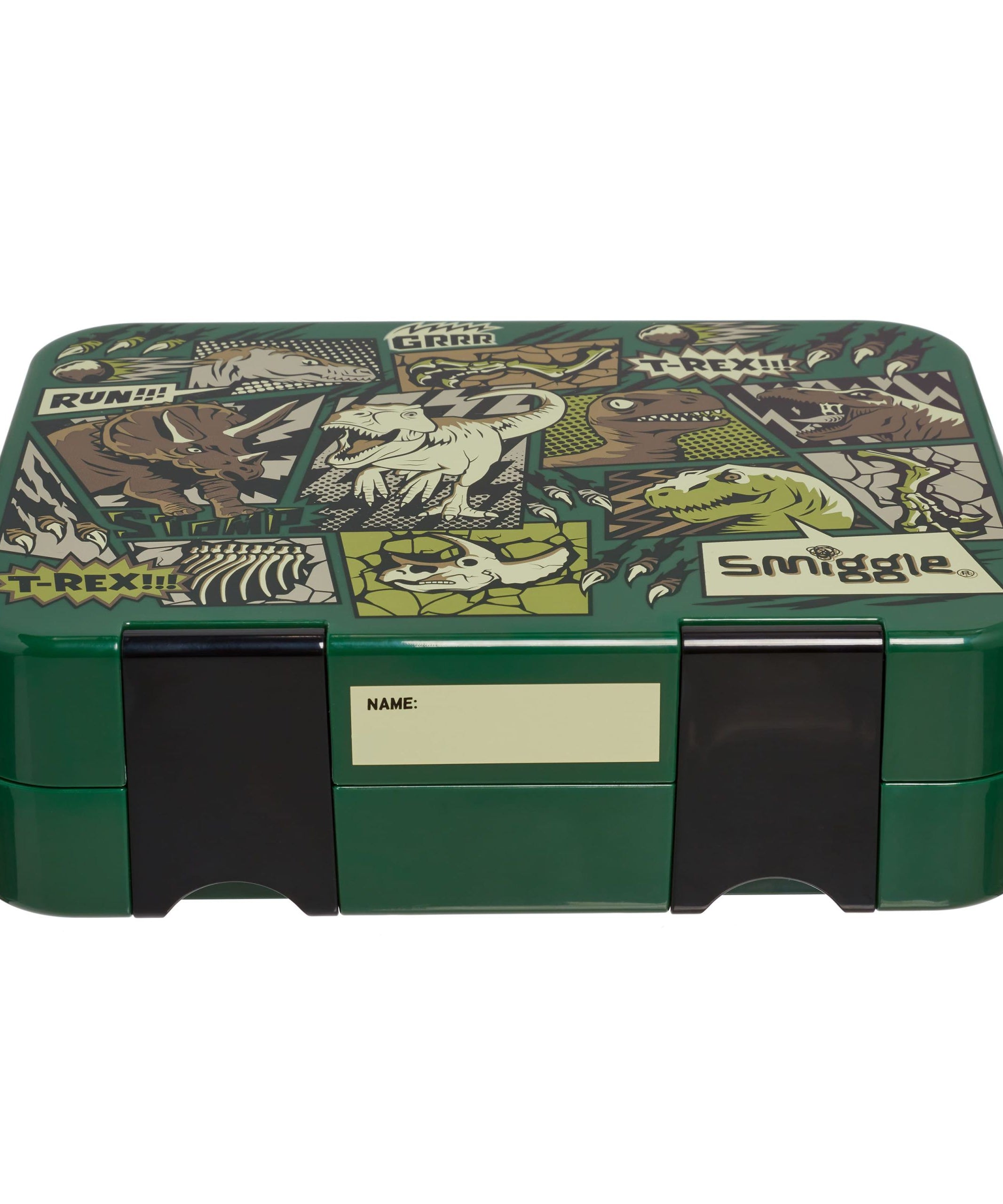 Smiggle - Beyond Büyük Boy Öğle Yemeği Kutusu-Dinossi