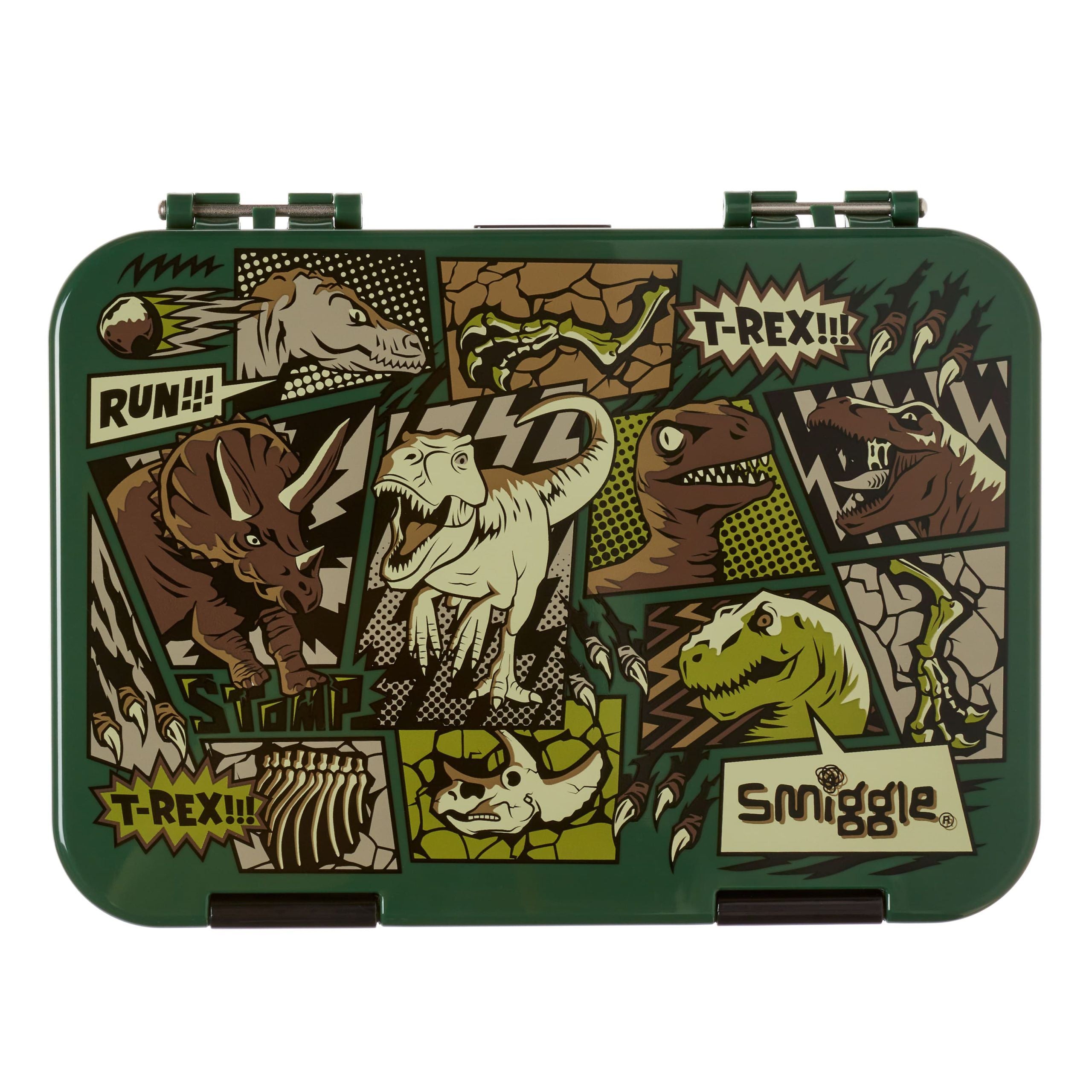 Smiggle - Beyond Öğle Dinozorlar Yemeği Kutusu-Dinossi