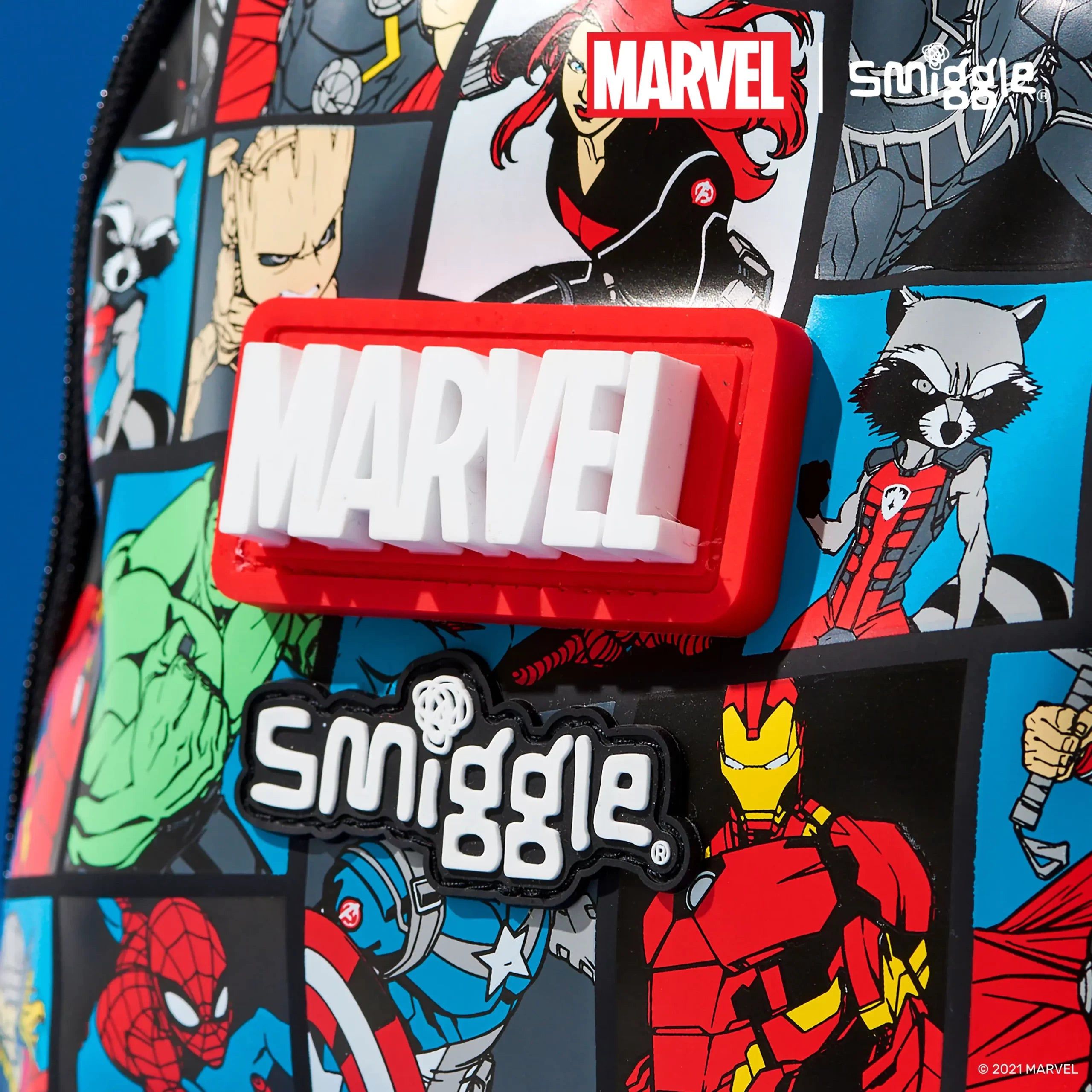 Smiggle - Marvel Klasik Sırt Çantası-Dinossi