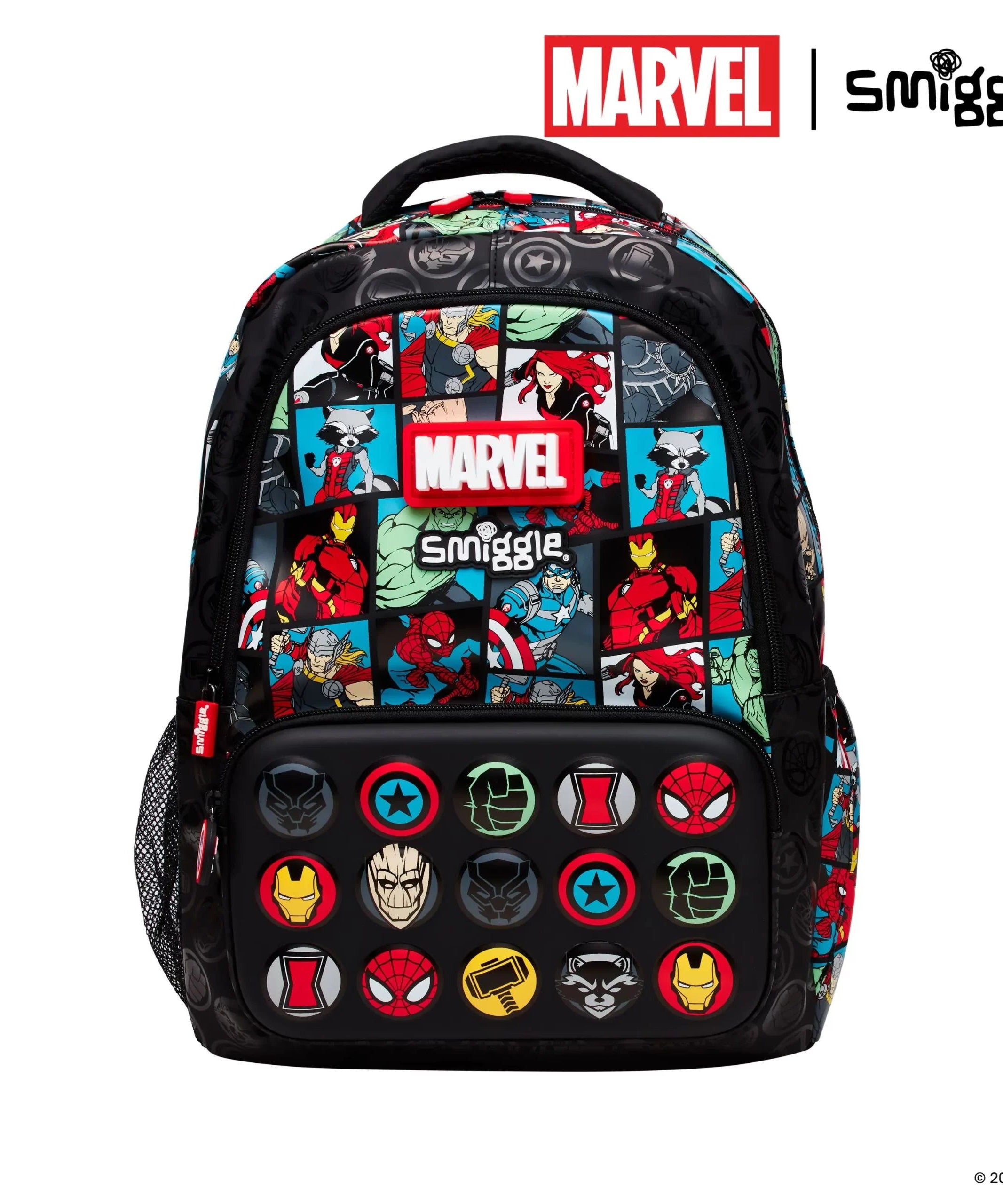 Smiggle - Marvel Klasik Sırt Çantası-Dinossi