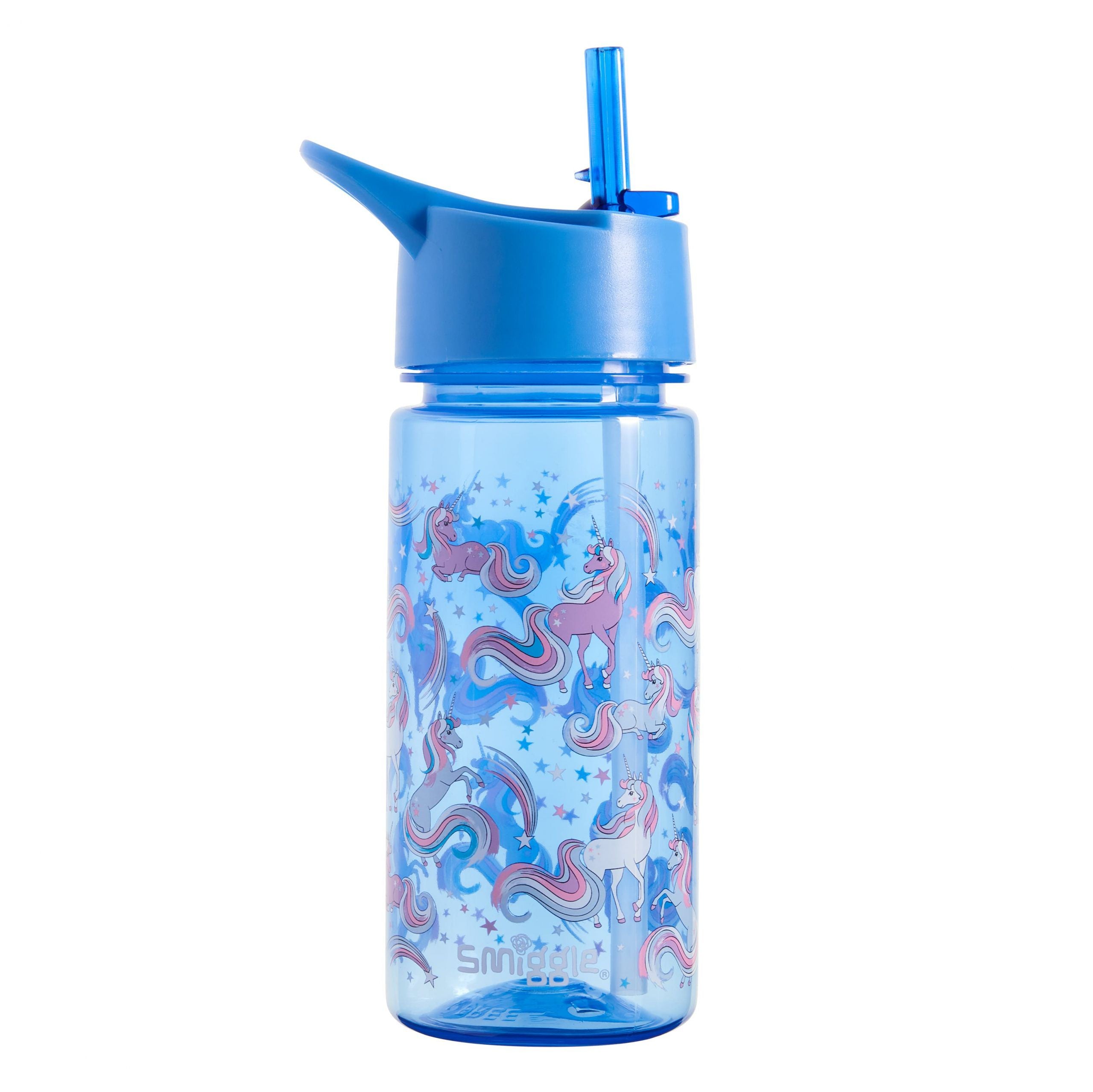 Smiggle - Giggle Pipetli 450ML BPA İçermeyen Suluk-Dinossi
