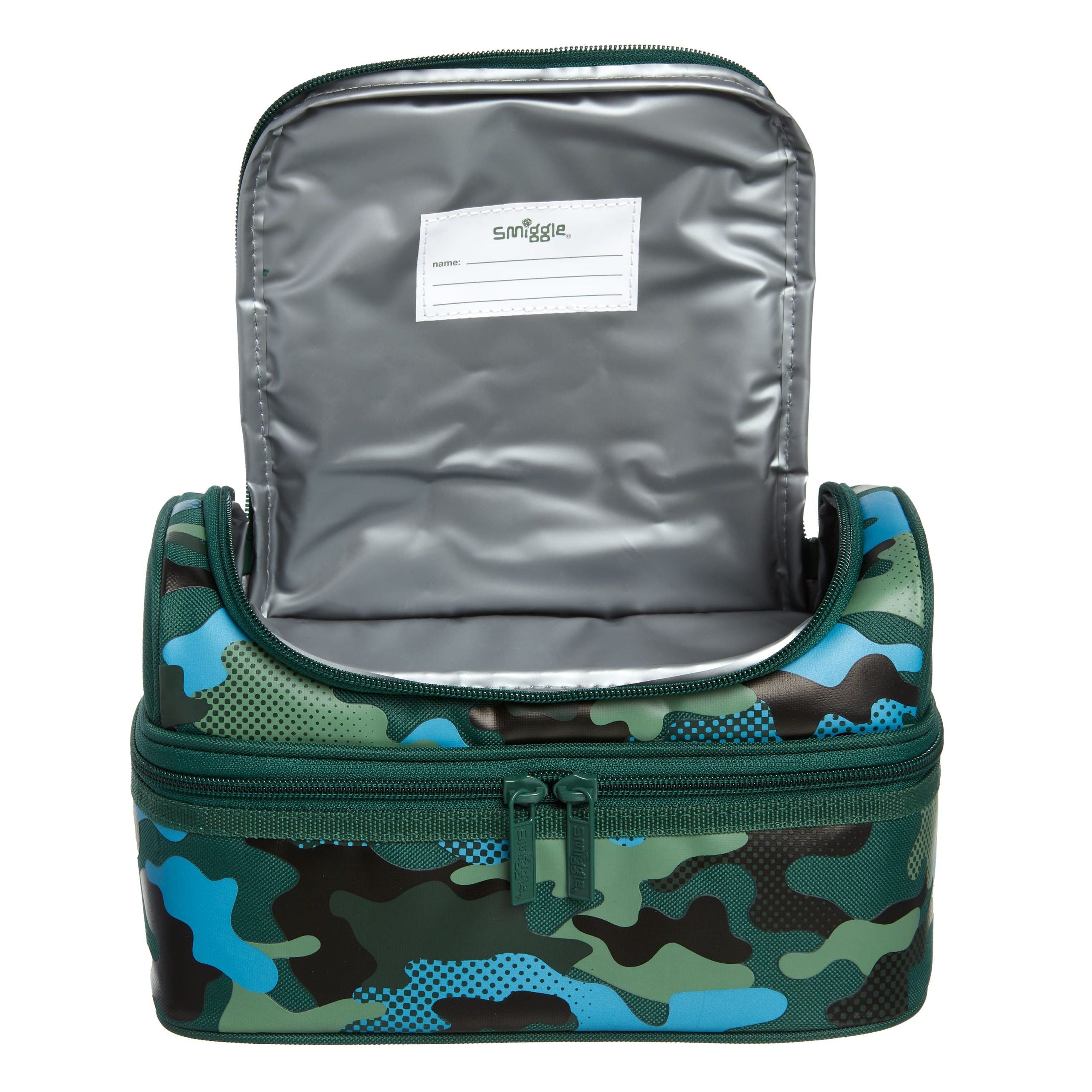 Smiggle - Hide Çift Katlı Beslenme Çantası-Dinossi