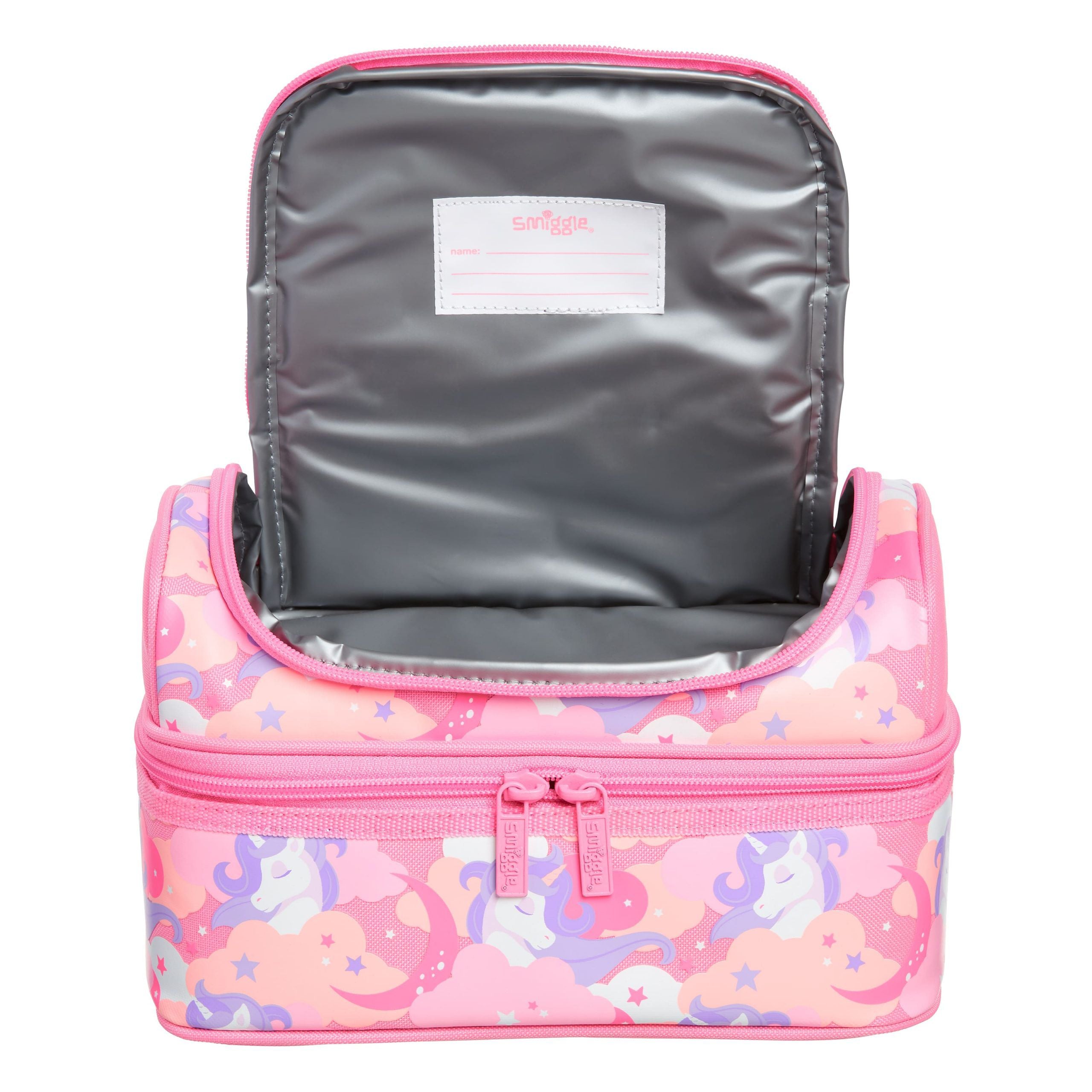 Smiggle - Hide Çift Katlı Beslenme Çantası-Dinossi