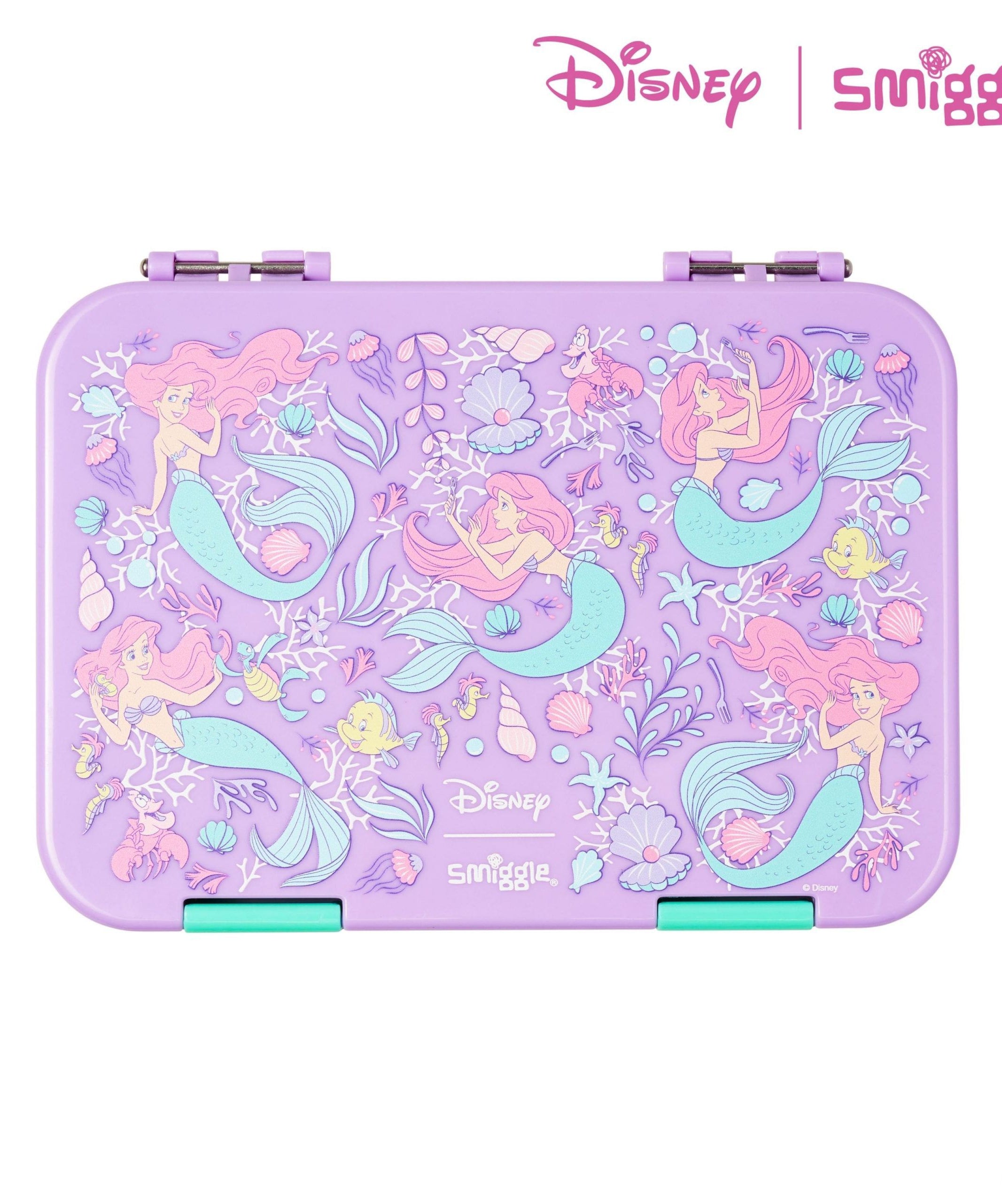 Smiggle - Disney Prensesi Orta Boy Bento Öğle Yemeği Kutusu-Dinossi
