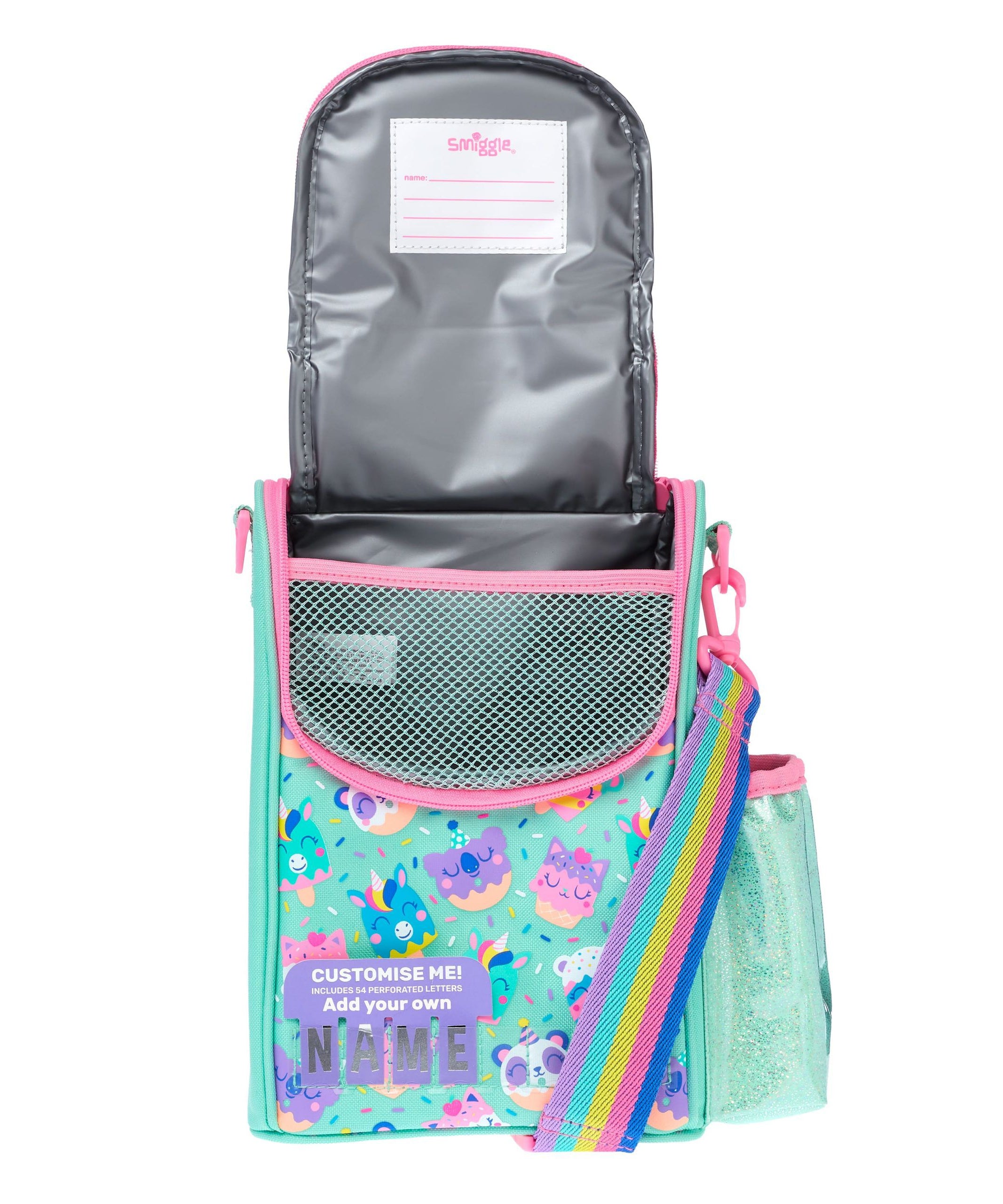 Smiggle - Cloud Nine Junior İsimlikli Beslenme Çantası-Dinossi