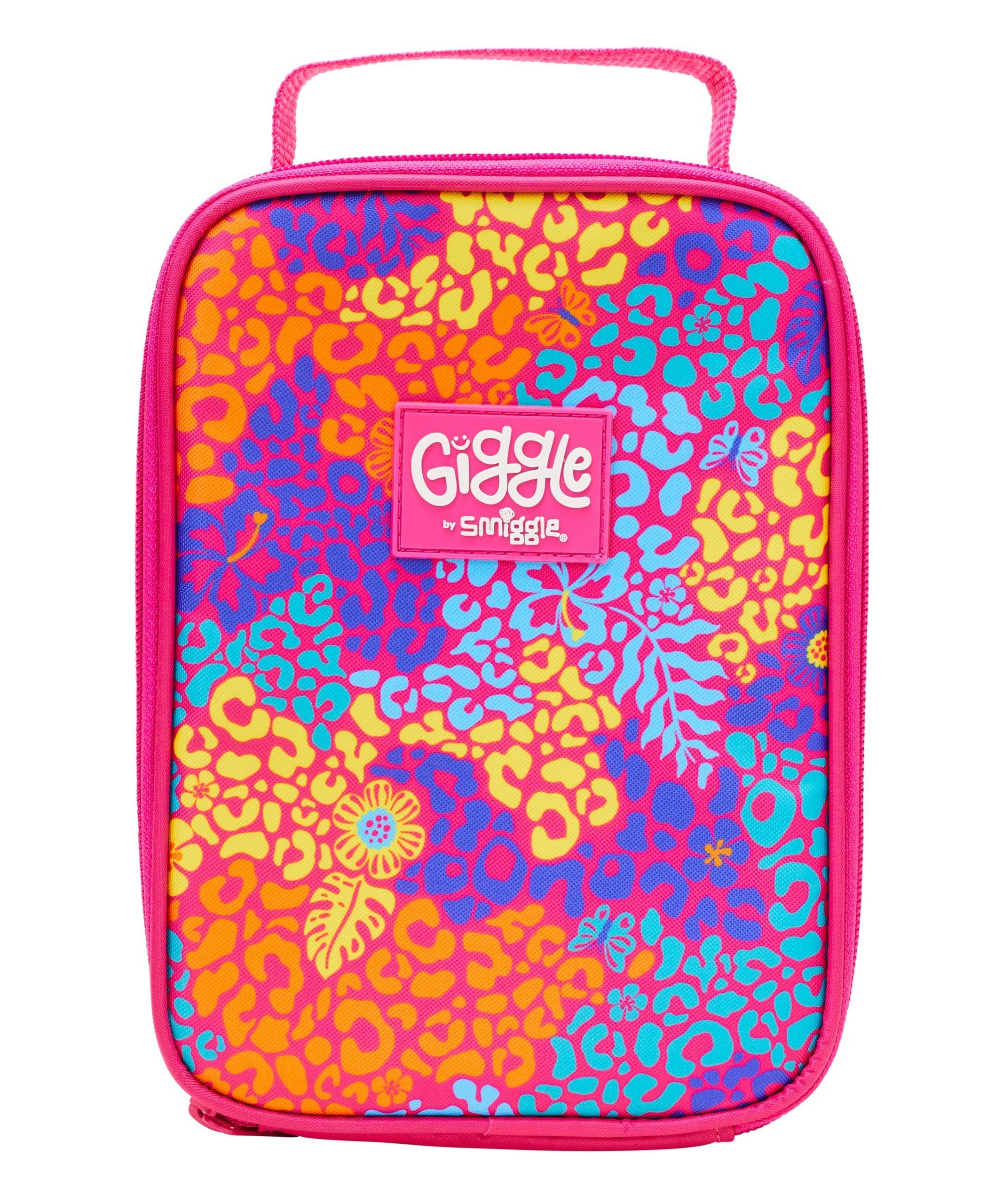 Smiggle - Giggle Yaz Çiçekleri Beslenme Çantası-Dinossi