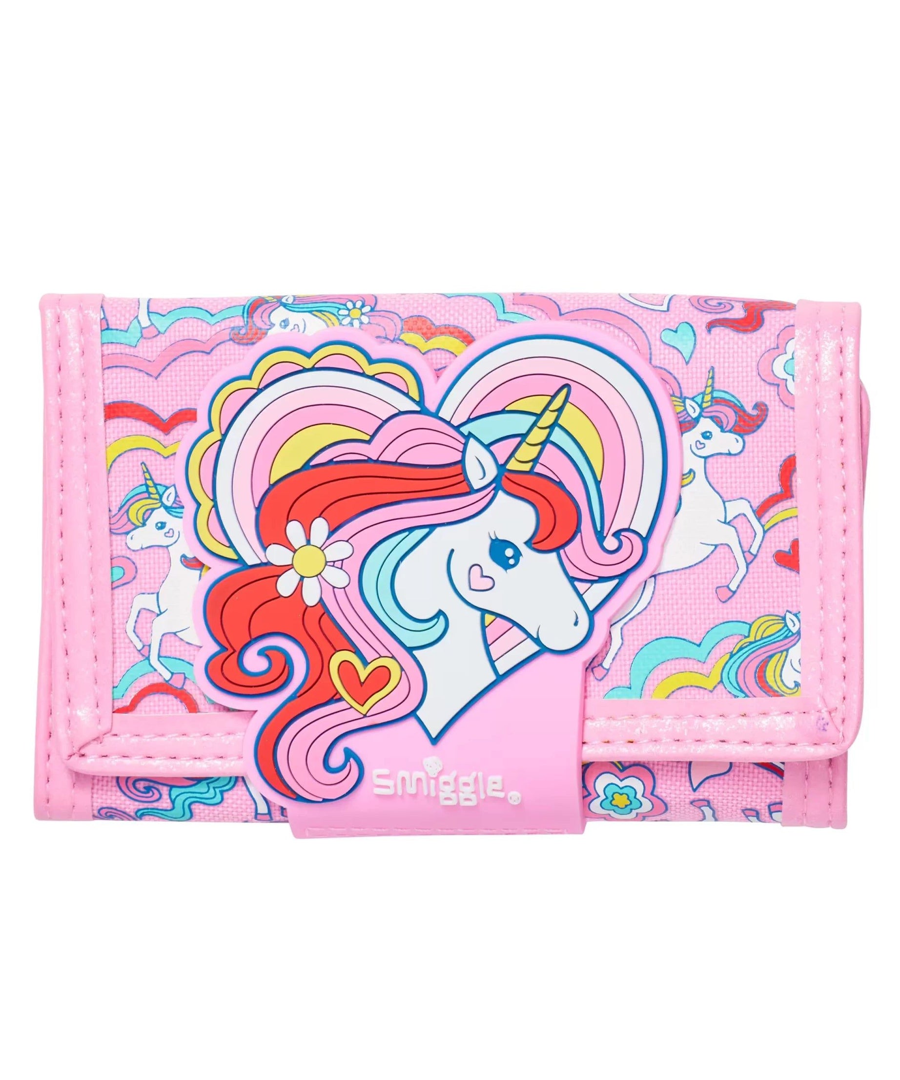 Smiggle - Wild Side Kokulu Çocuk Cüzdanı-Dinossi