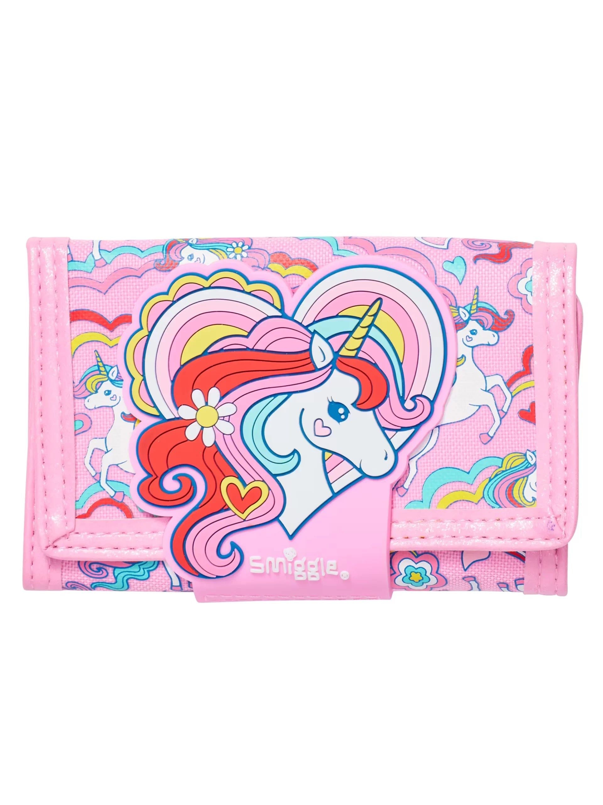 Smiggle - Wild Side Kokulu Çocuk Cüzdanı-Dinossi