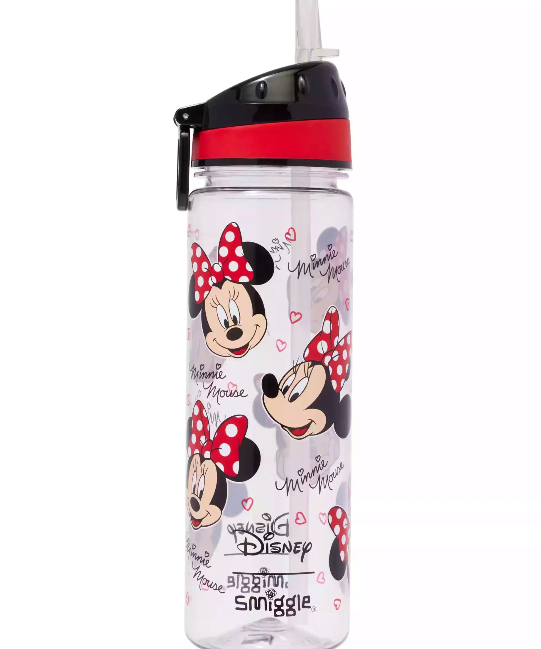 Smiggle - Minnie Mouse 650ML Pipetli BPAsız Suluk-Dinossi
