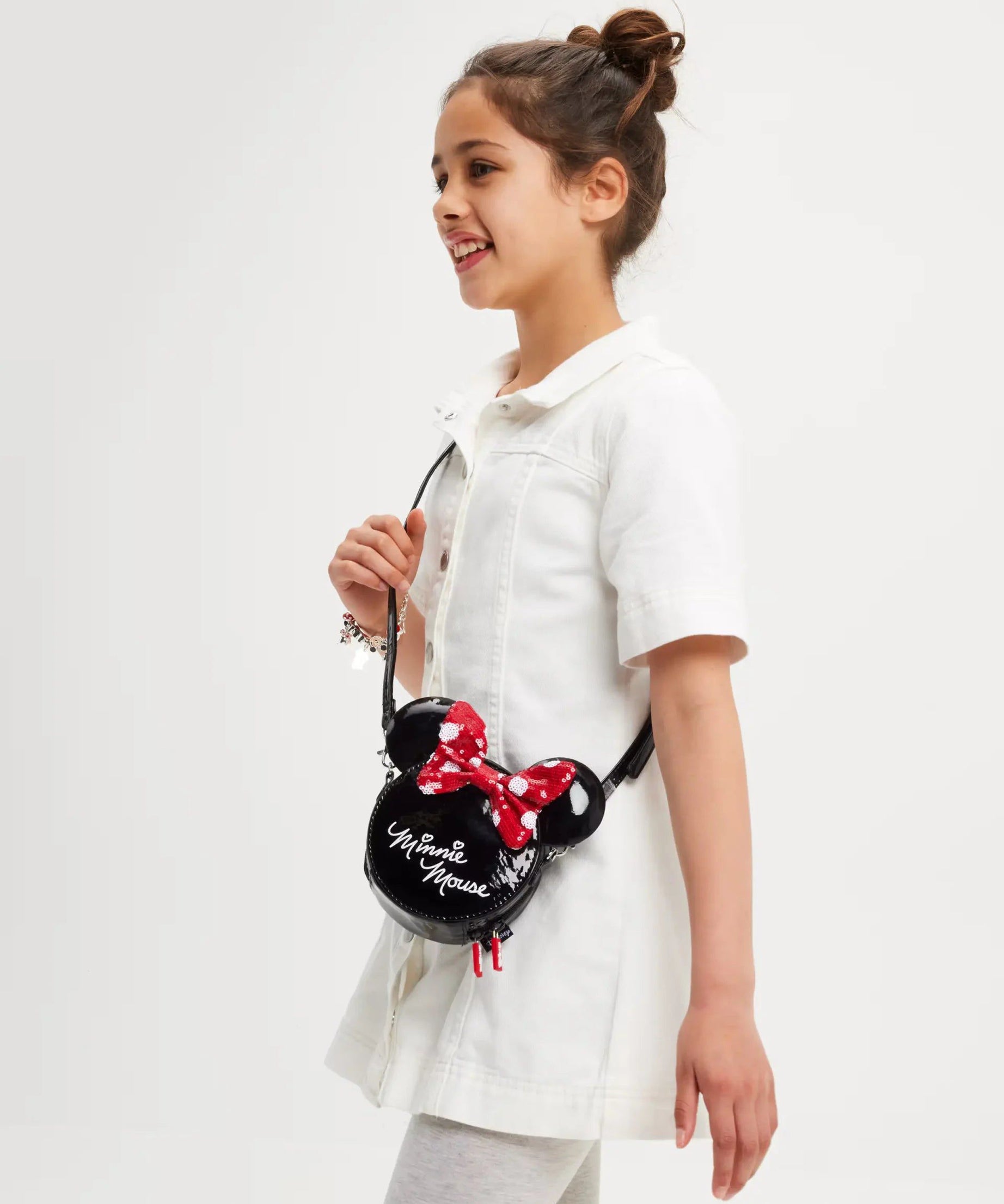 Smiggle - Minnie Mouse Omuz Çantası-Dinossi