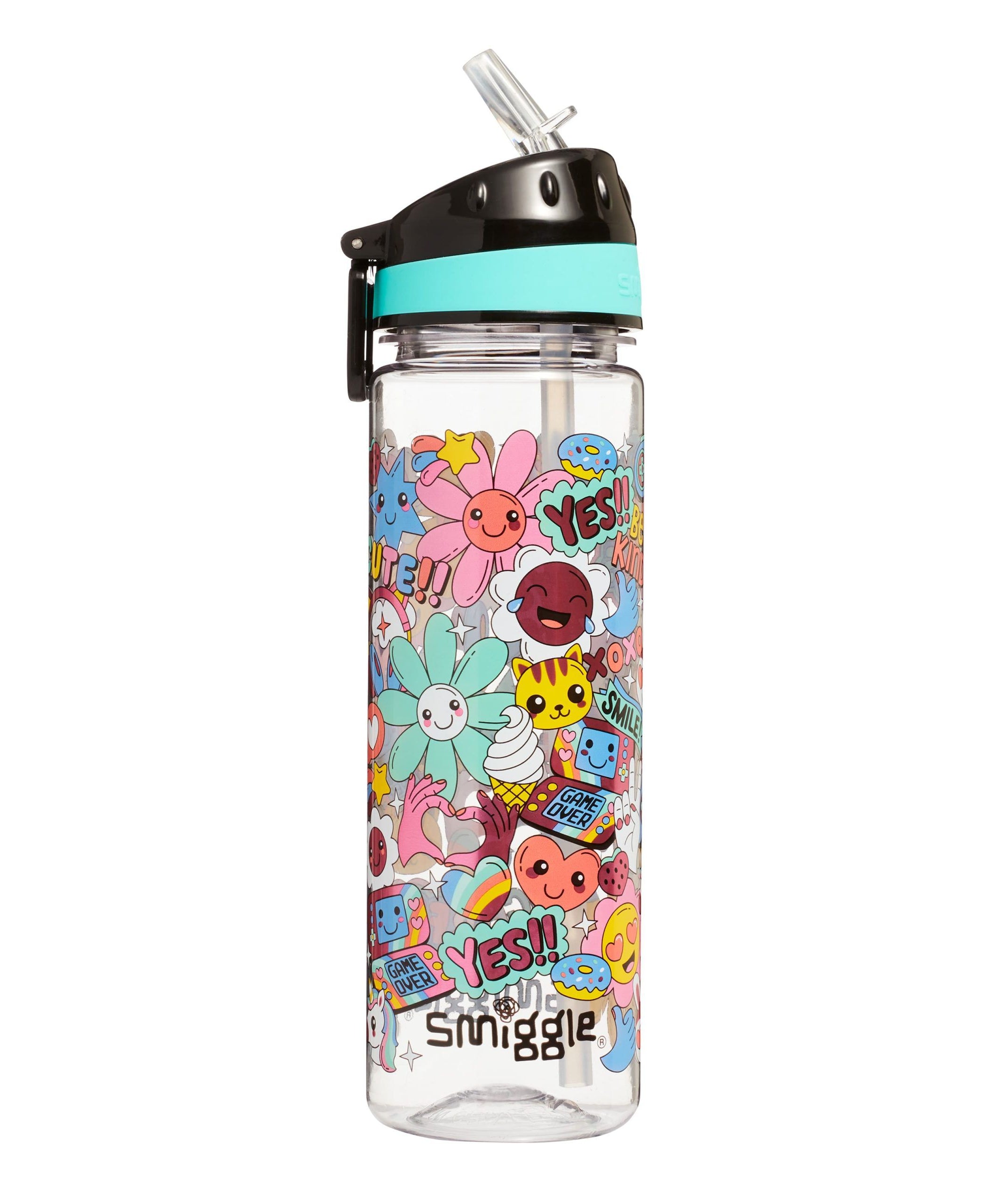 Smiggle - Bright Side 650ML BPA İçermeyen Suluk-Dinossi