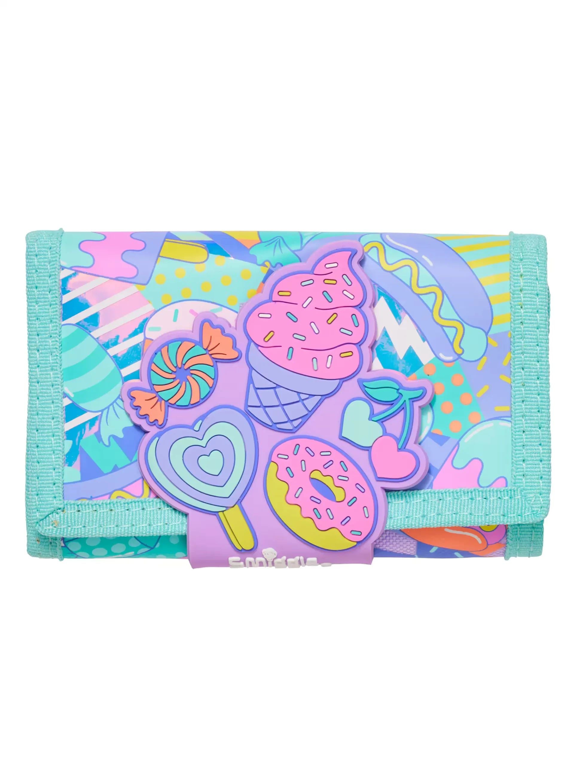 Smiggle - Away Dondurma Çocuk Cüzdanı-Dinossi