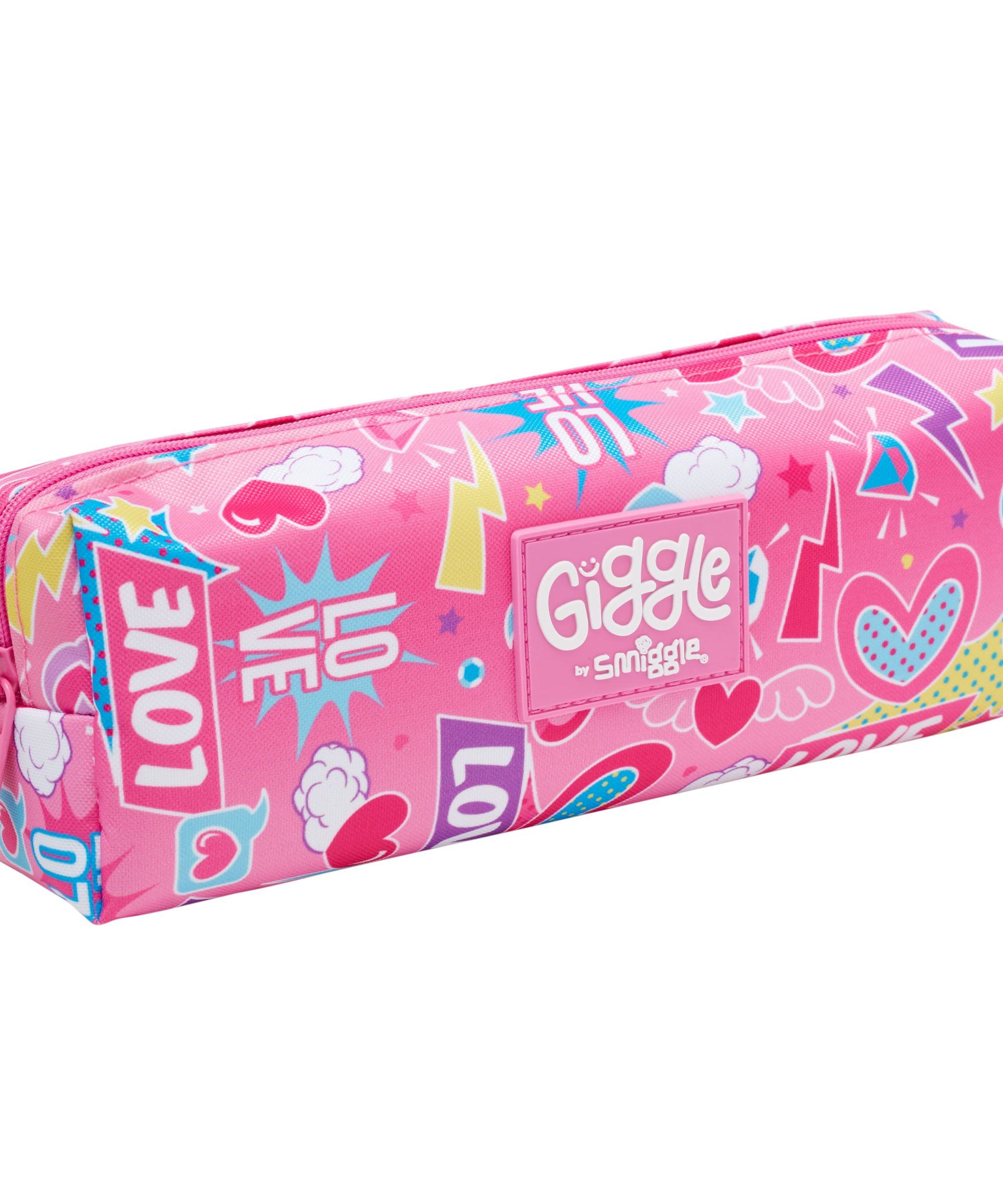 Smiggle - Giggle Tek Gözlü Kalem Kutusu-Dinossi