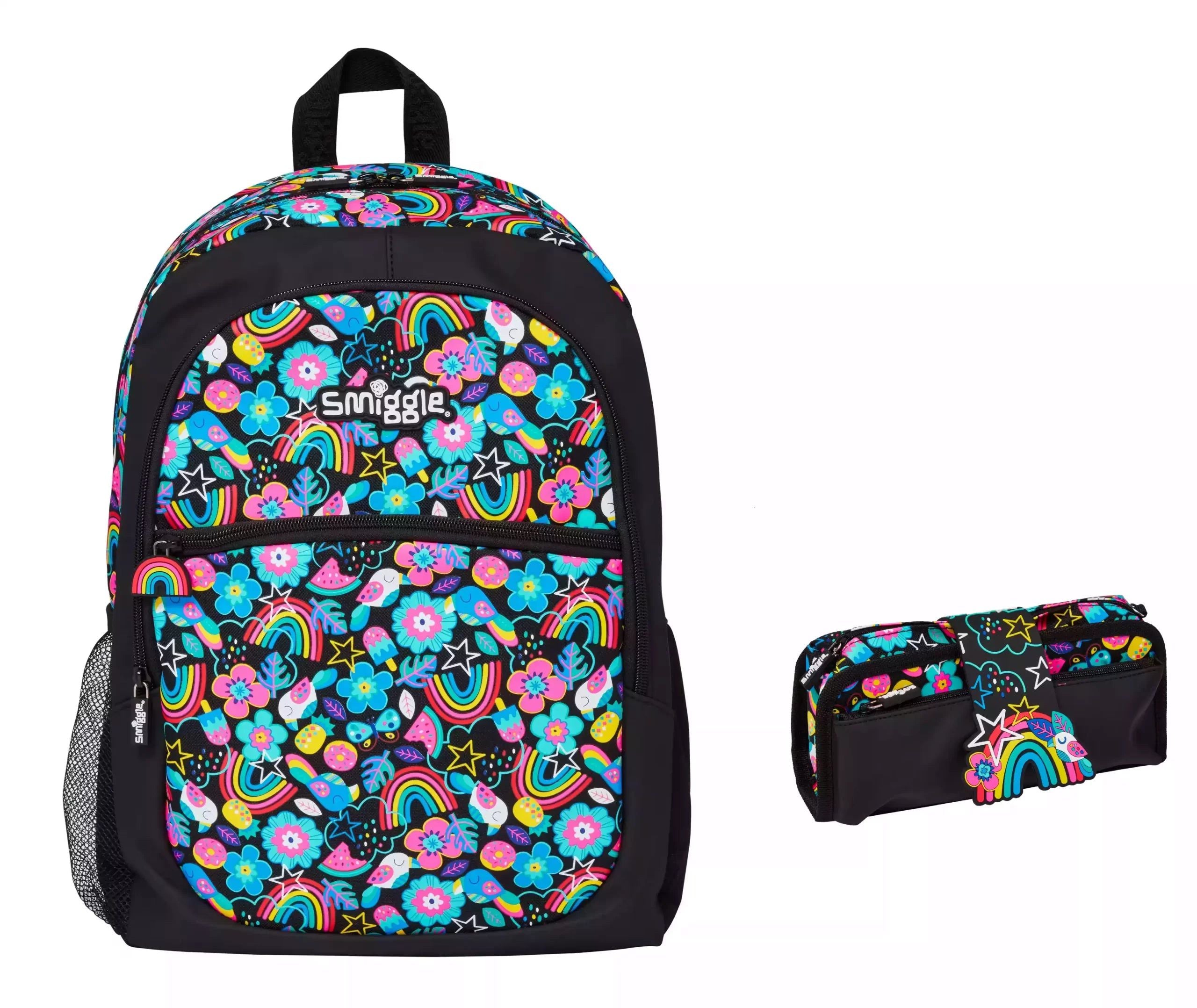 Smiggle – Drift 2li Okul Çanta Seti-Dinossi