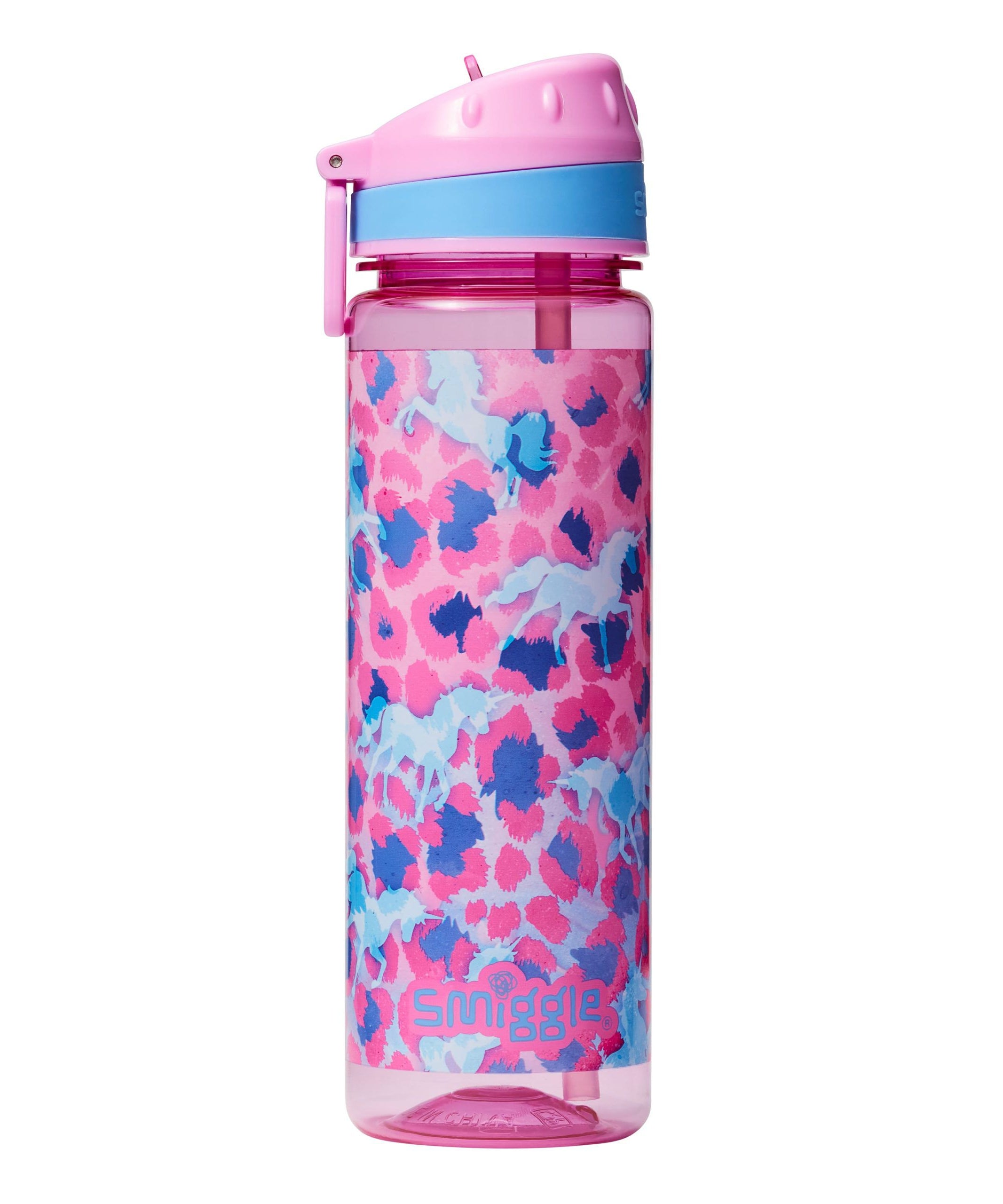 Smiggle - Mirage Pipetli BPA'sız 650 ML Suluk-Dinossi