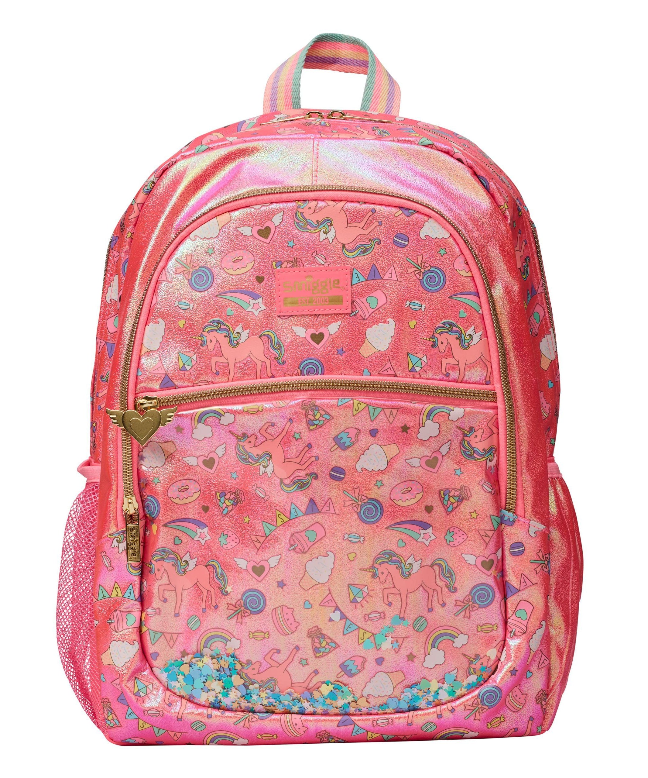 Smiggle - Fiesta 3lü Okul Çanta Seti-Dinossi