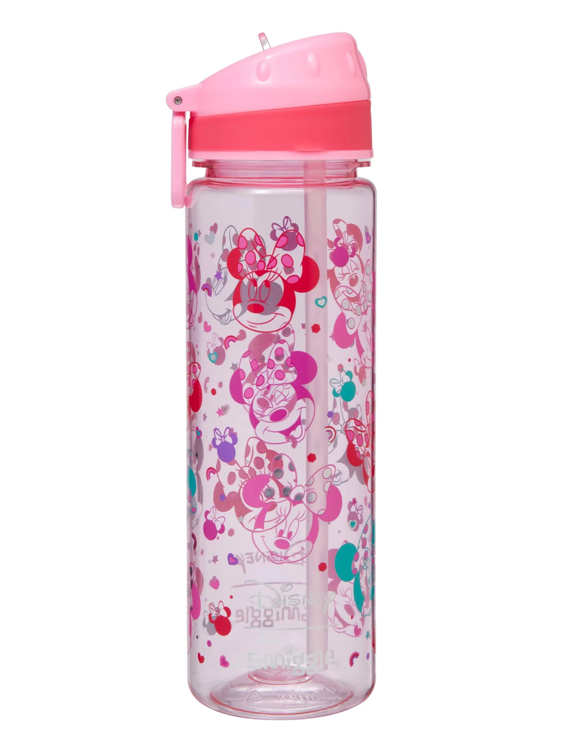 Smiggle - Minnie Mouse 650ML Pipetli BPAsız Suluk-Dinossi