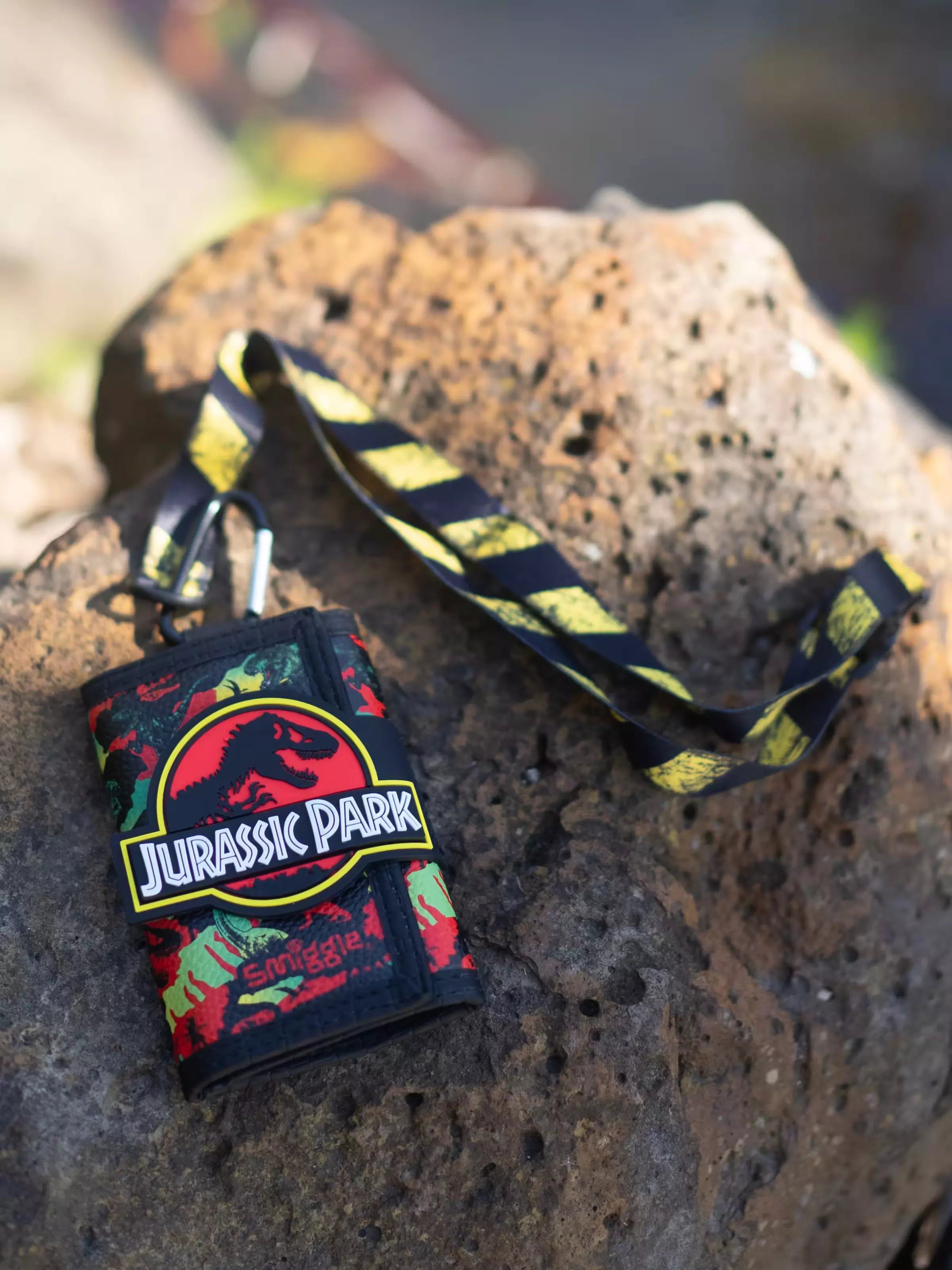 Smiggle - Jurassic Park Askılı Çocuk Cüzdanı-Dinossi