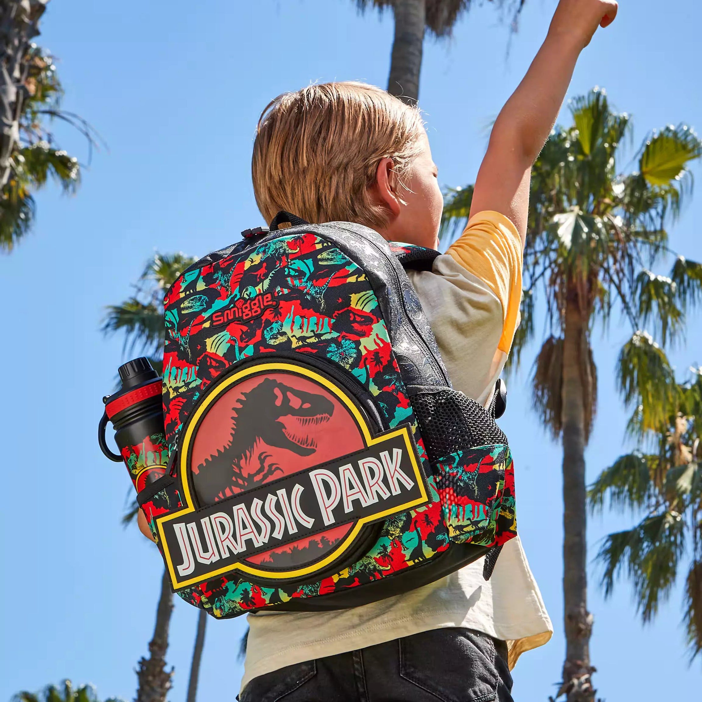 Smiggle - Jurassic Park Anaokulu Sırt Çantası-Dinossi