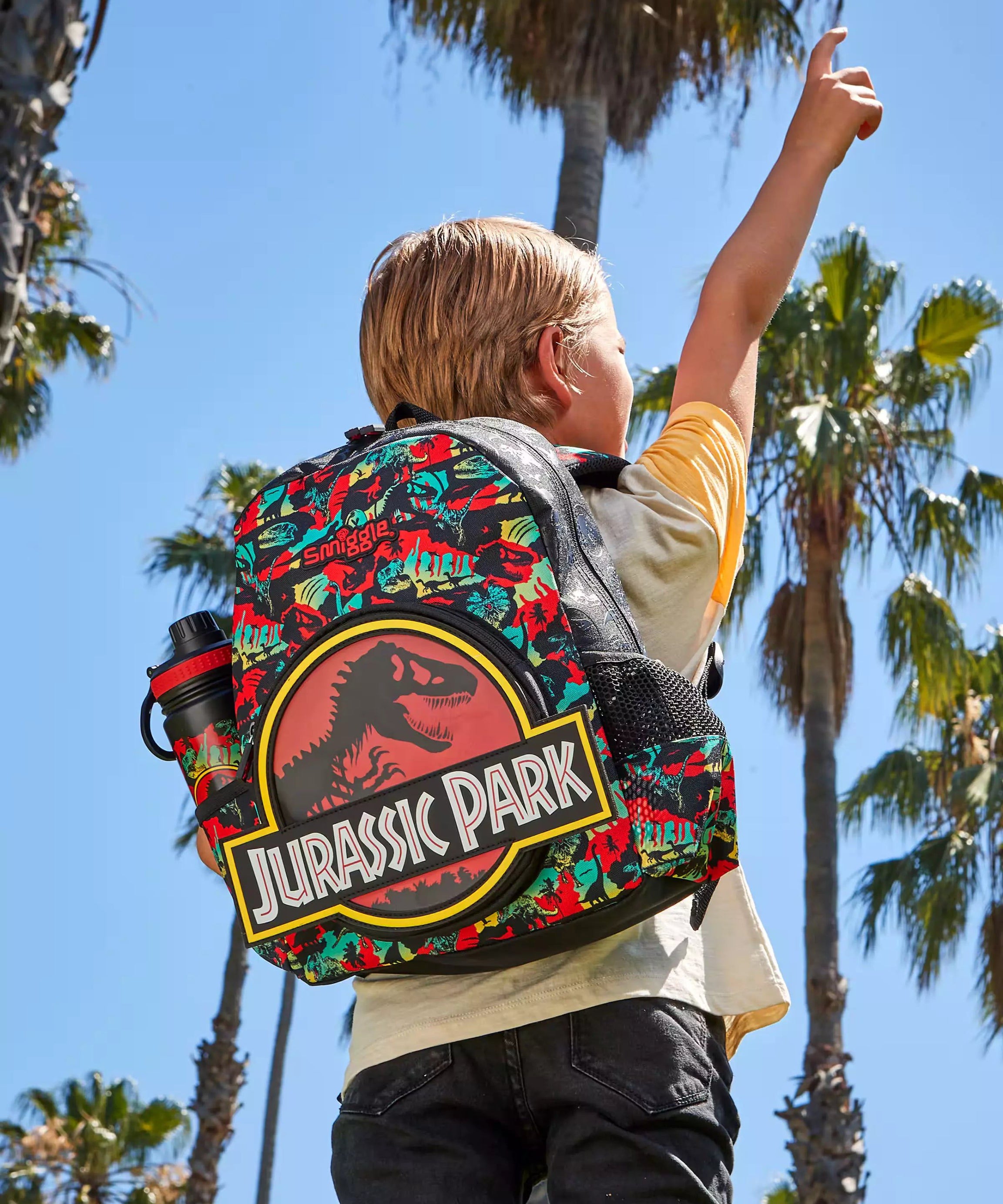 Smiggle - Jurassic Park Anaokulu Sırt Çantası-Dinossi