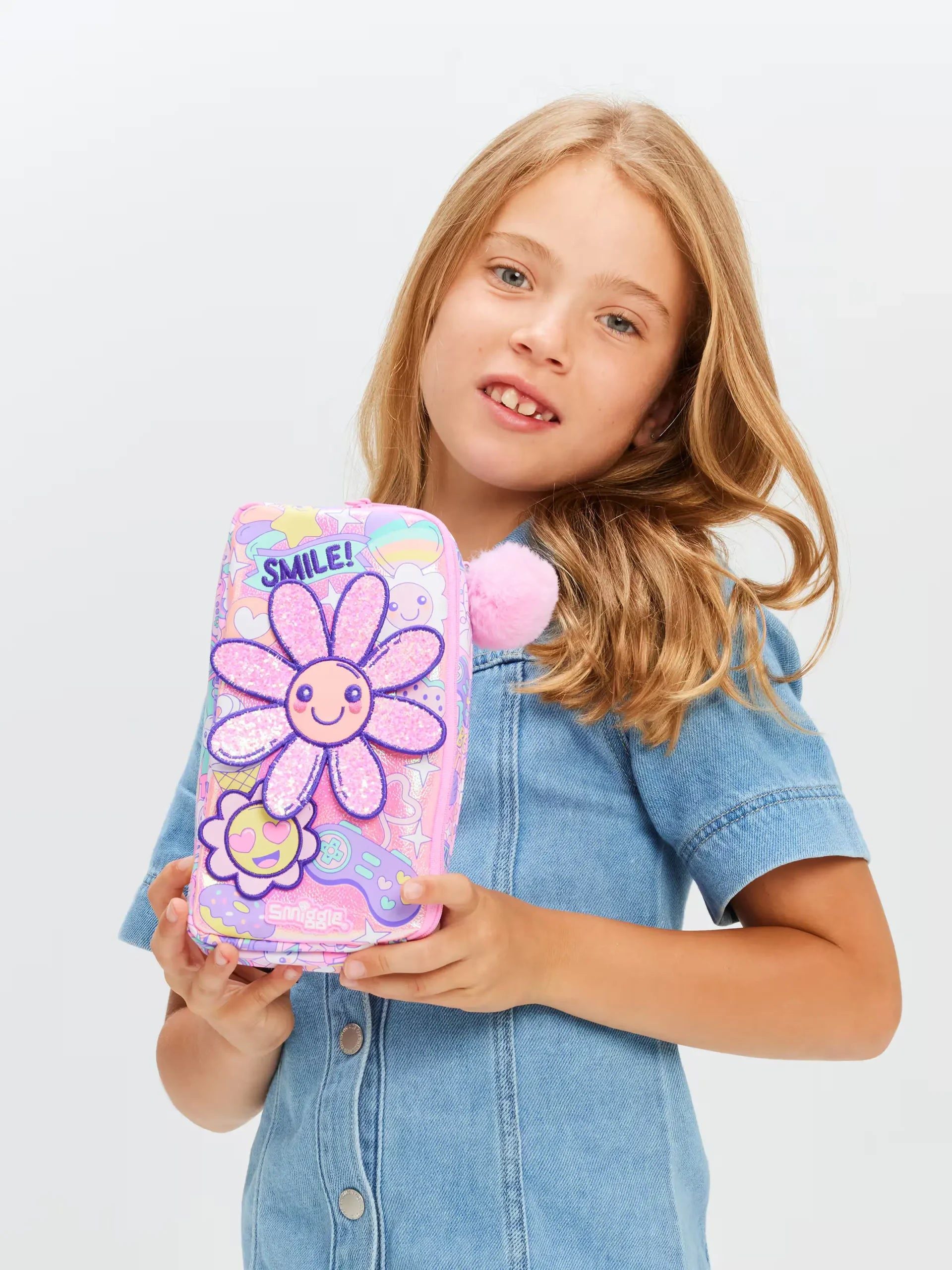 Smiggle - Epik Maceralar Karakter Cep Kalem Kutusu-Dinossi