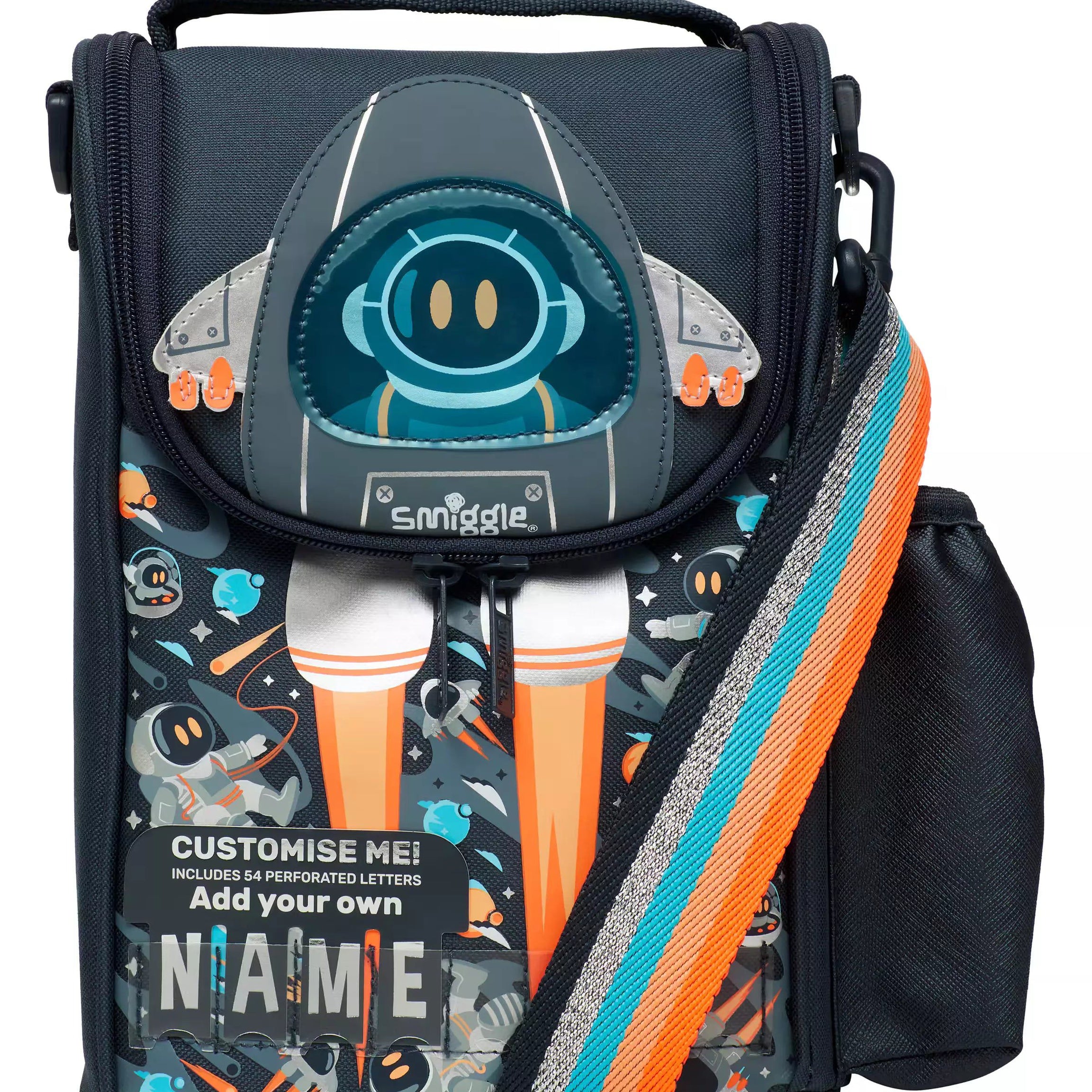 Smiggle -Blast Off Anaokulu Beslenme ve Gezi Çantası-Dinossi