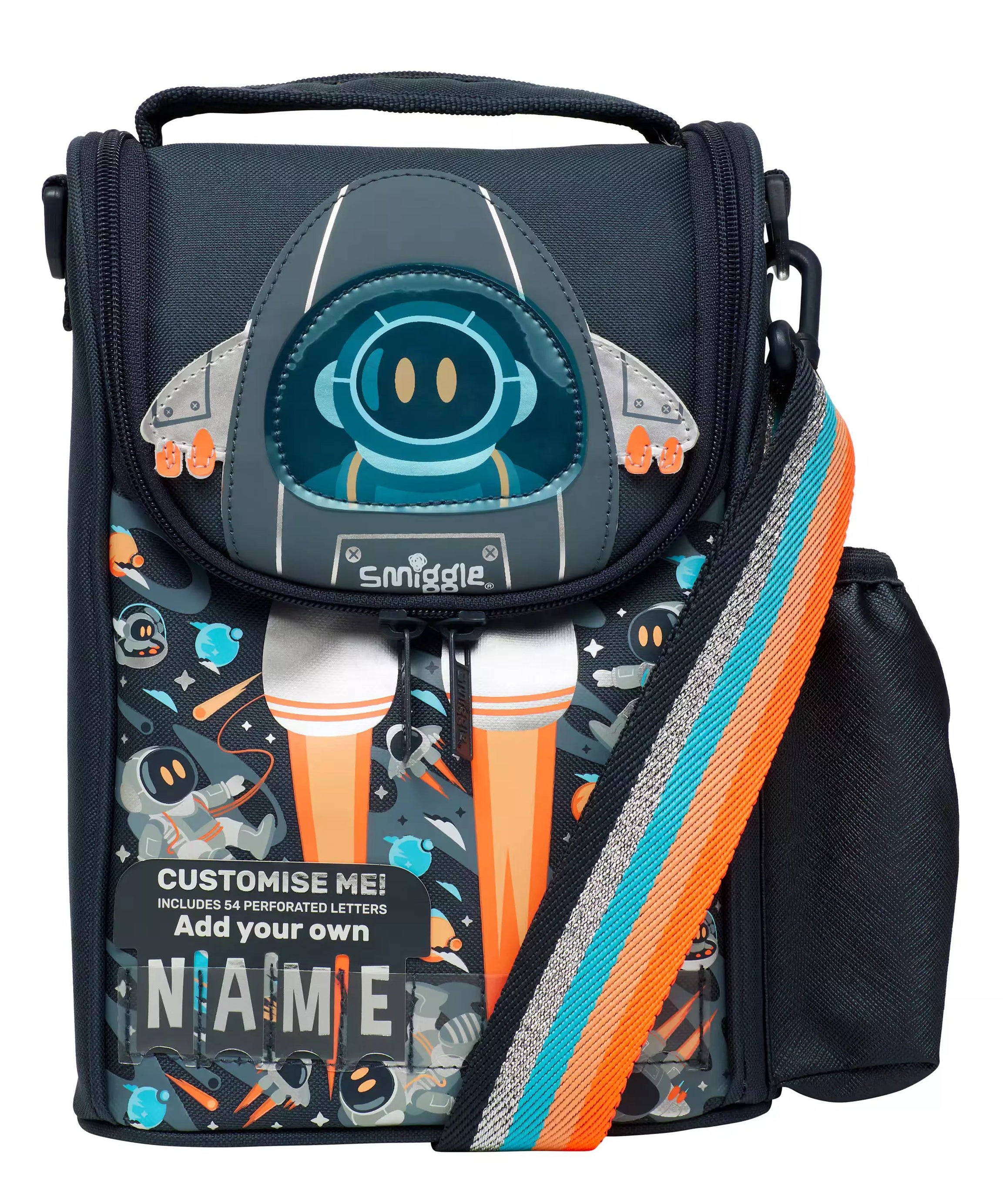 Smiggle -Blast Off Anaokulu Beslenme ve Gezi Çantası-Dinossi