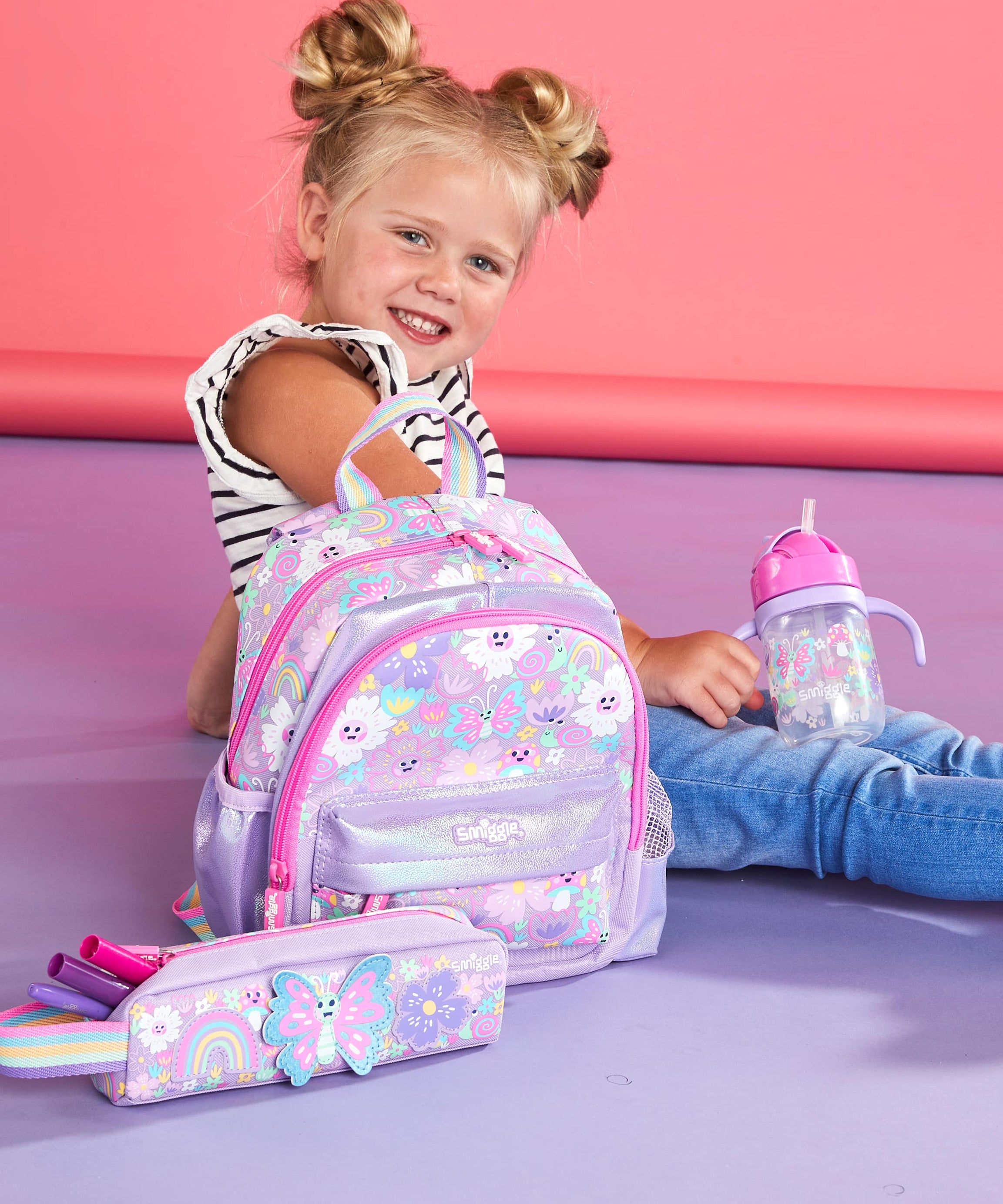 Smiggle - Over And Under Teeny Tiny Mini Kalem Kutusu-Dinossi