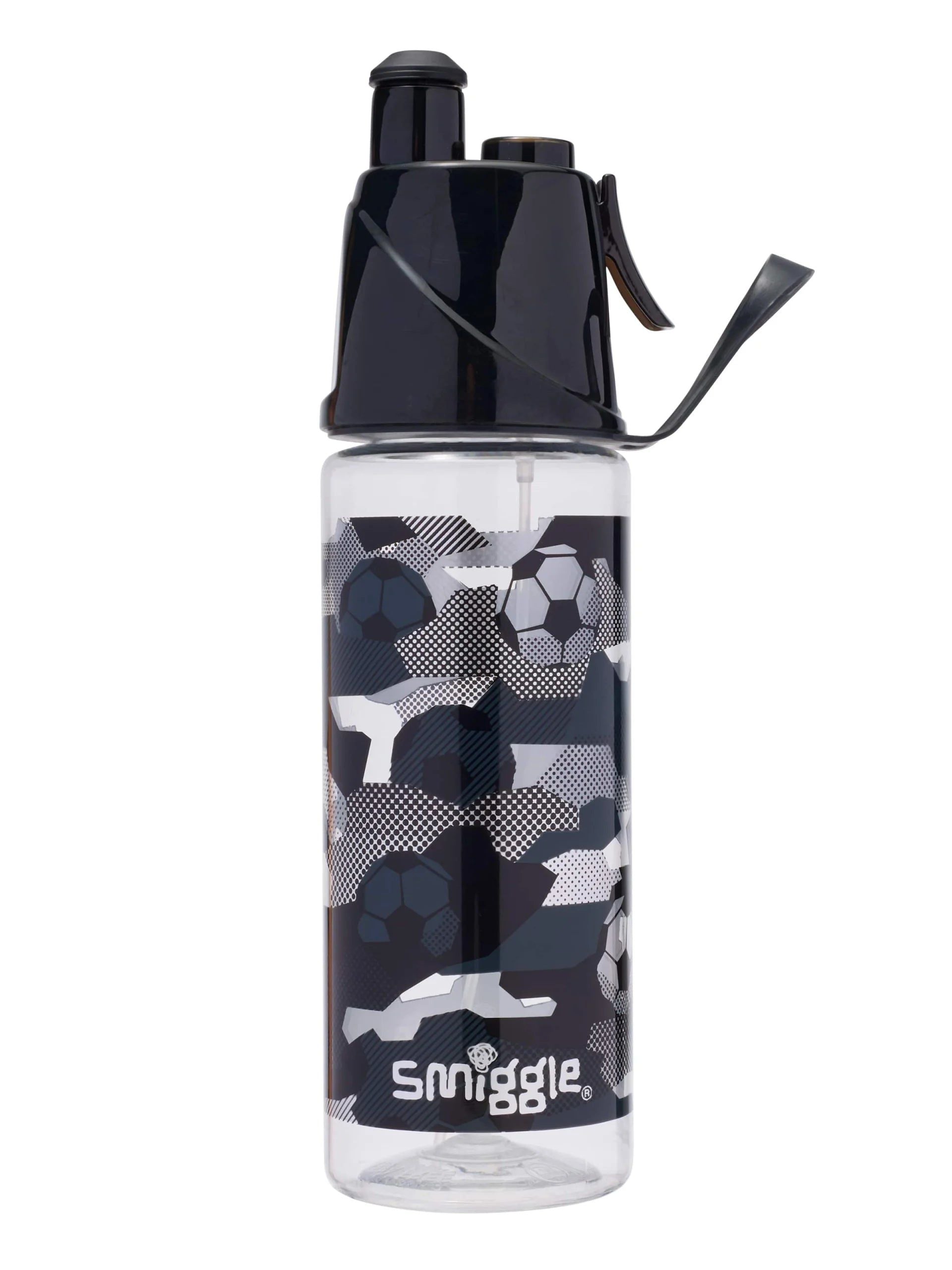 Smiggle - Assist Su Püskürtmeli 560ML BPAsız Suluk-Dinossi