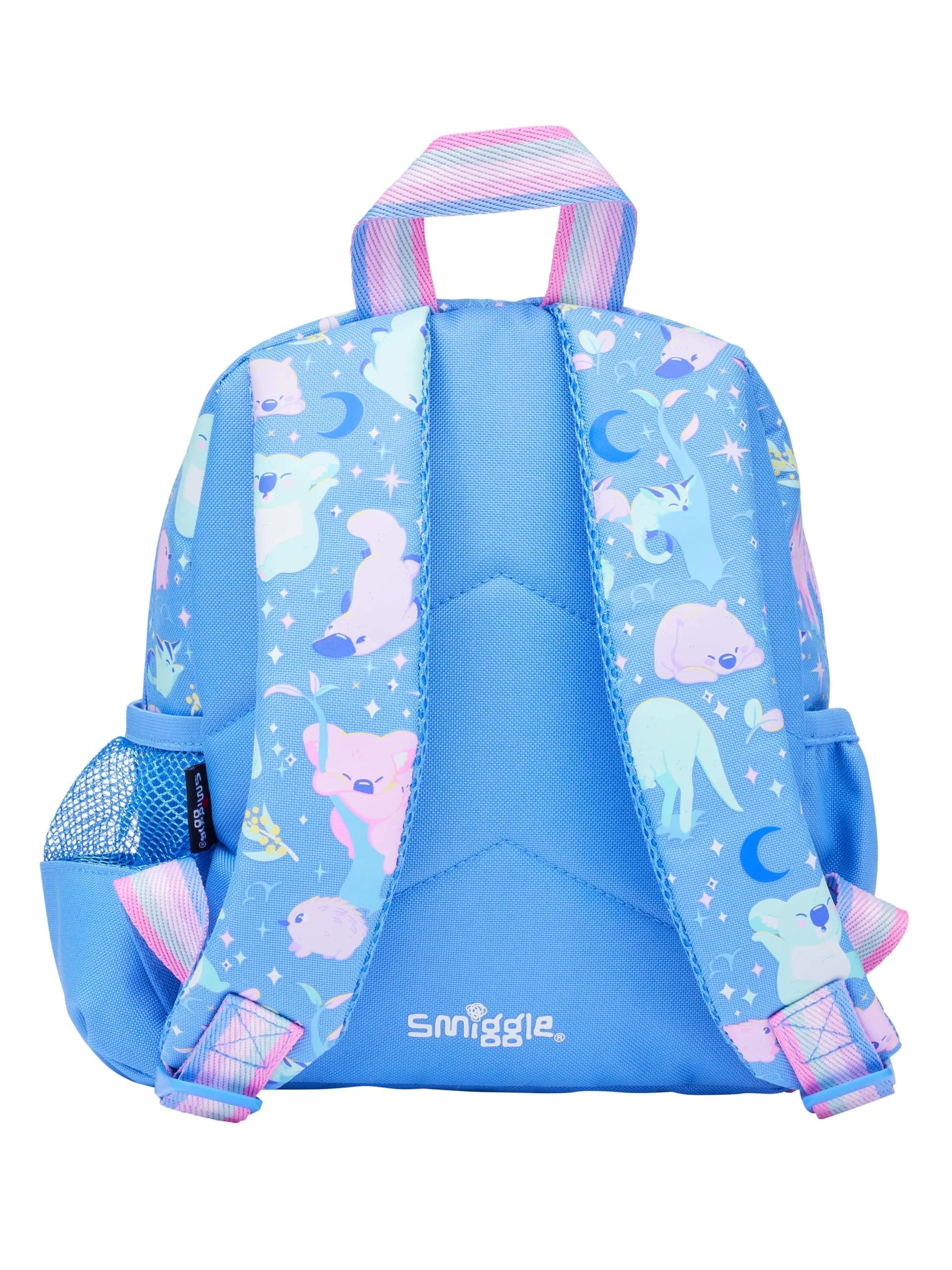 Smiggle - Big Dreams Anaokulu Çıkarılabilir Peluşlu Sırt Çantası-Dinossi