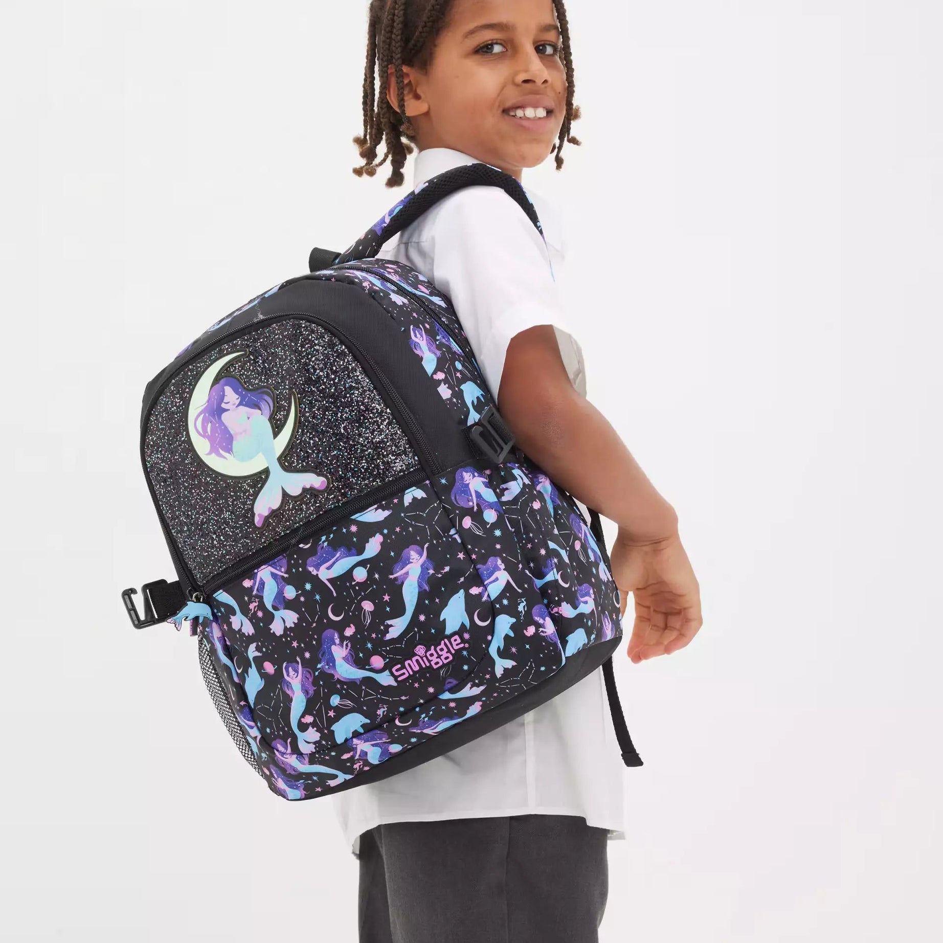 Smiggle – Limitless Klasik Okul Sırt Çantası-Dinossi