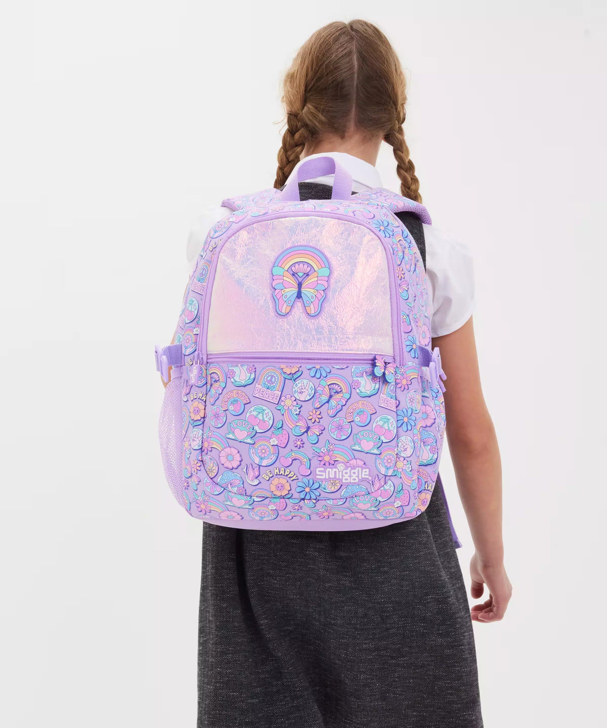 Smiggle – Limitless Klasik Okul Sırt Çantası-Dinossi