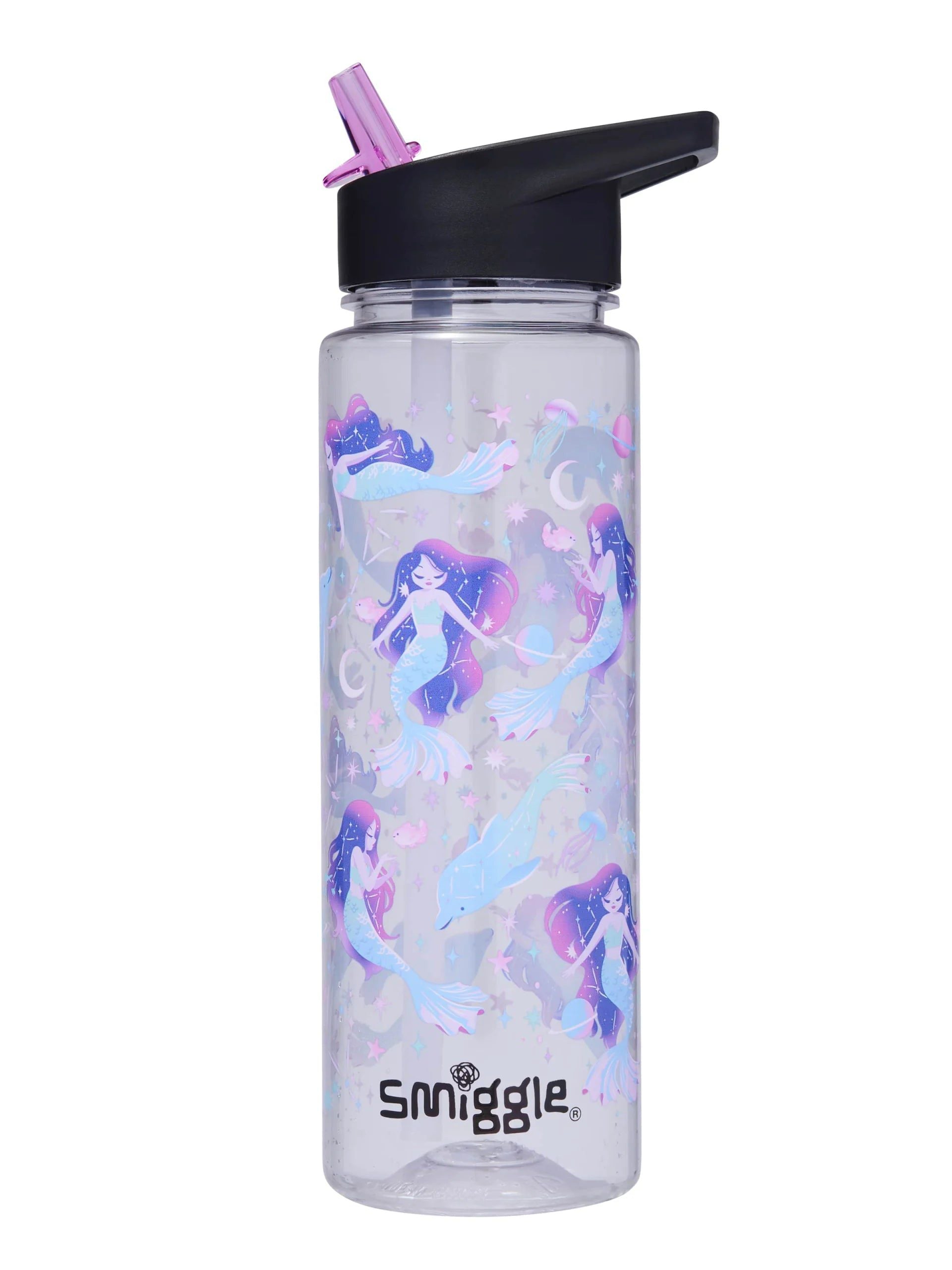Smiggle - Limitless BPAsız 650ML Pipetli Suluk-Dinossi
