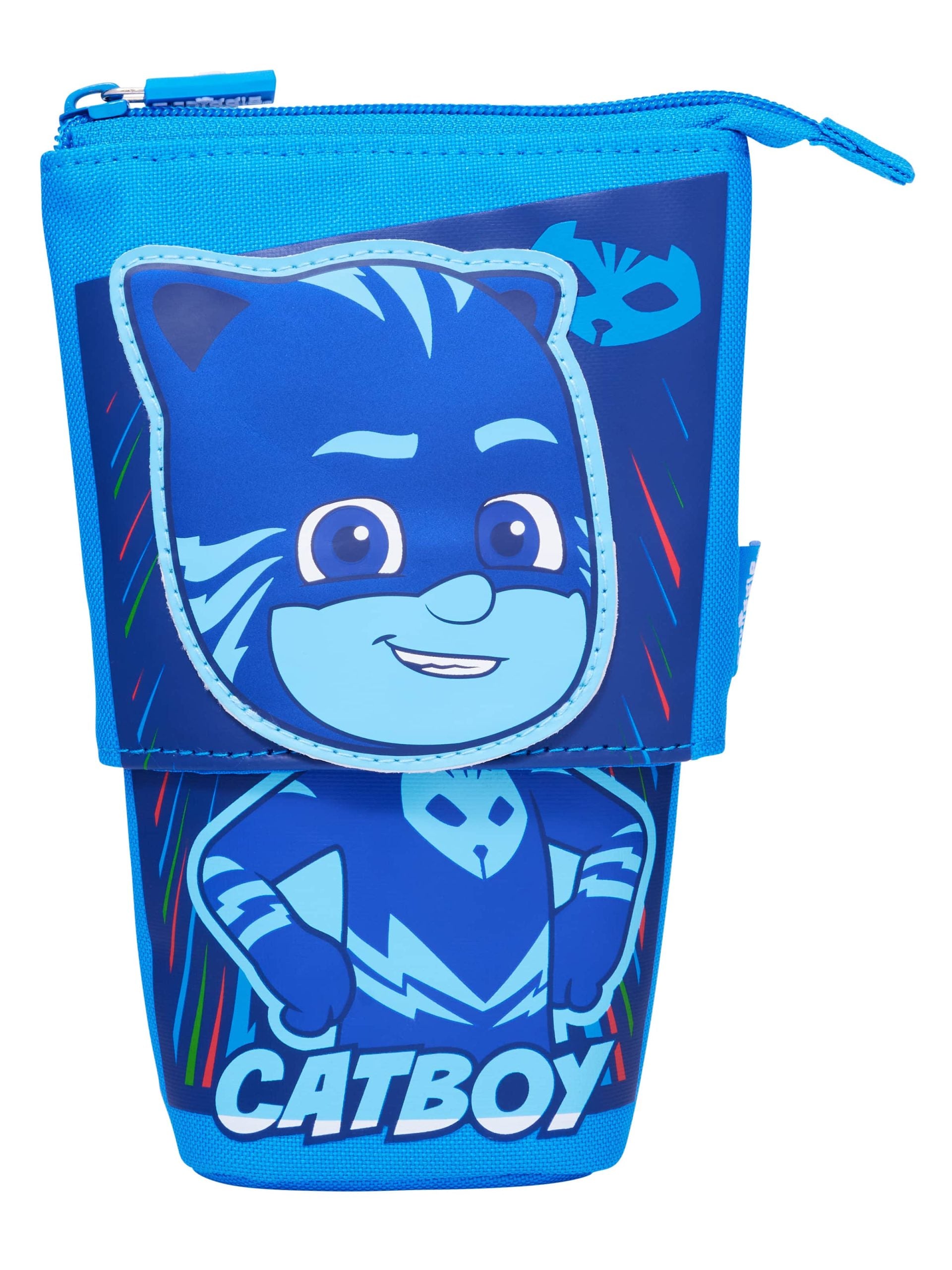 Smiggle - PJ Mask 2si 1 Arada Kalem Kutusu-Dinossi