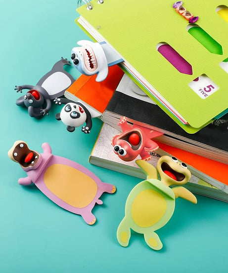 Dinossi - Sevimli Korkunç Kitap Ayracı Fare-Dinossi