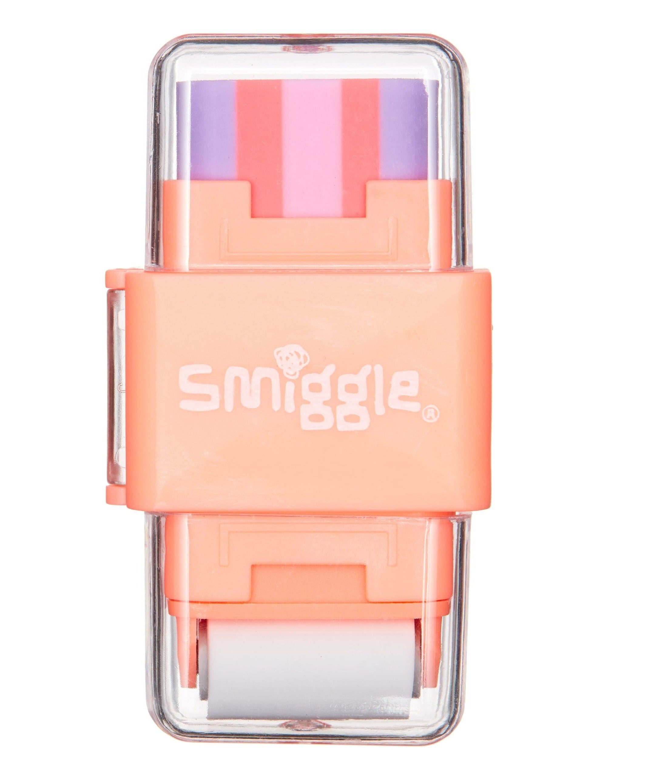 Smiggle - Sharp Again Rulo Silgi ve Kalemtıraş-Dinossi