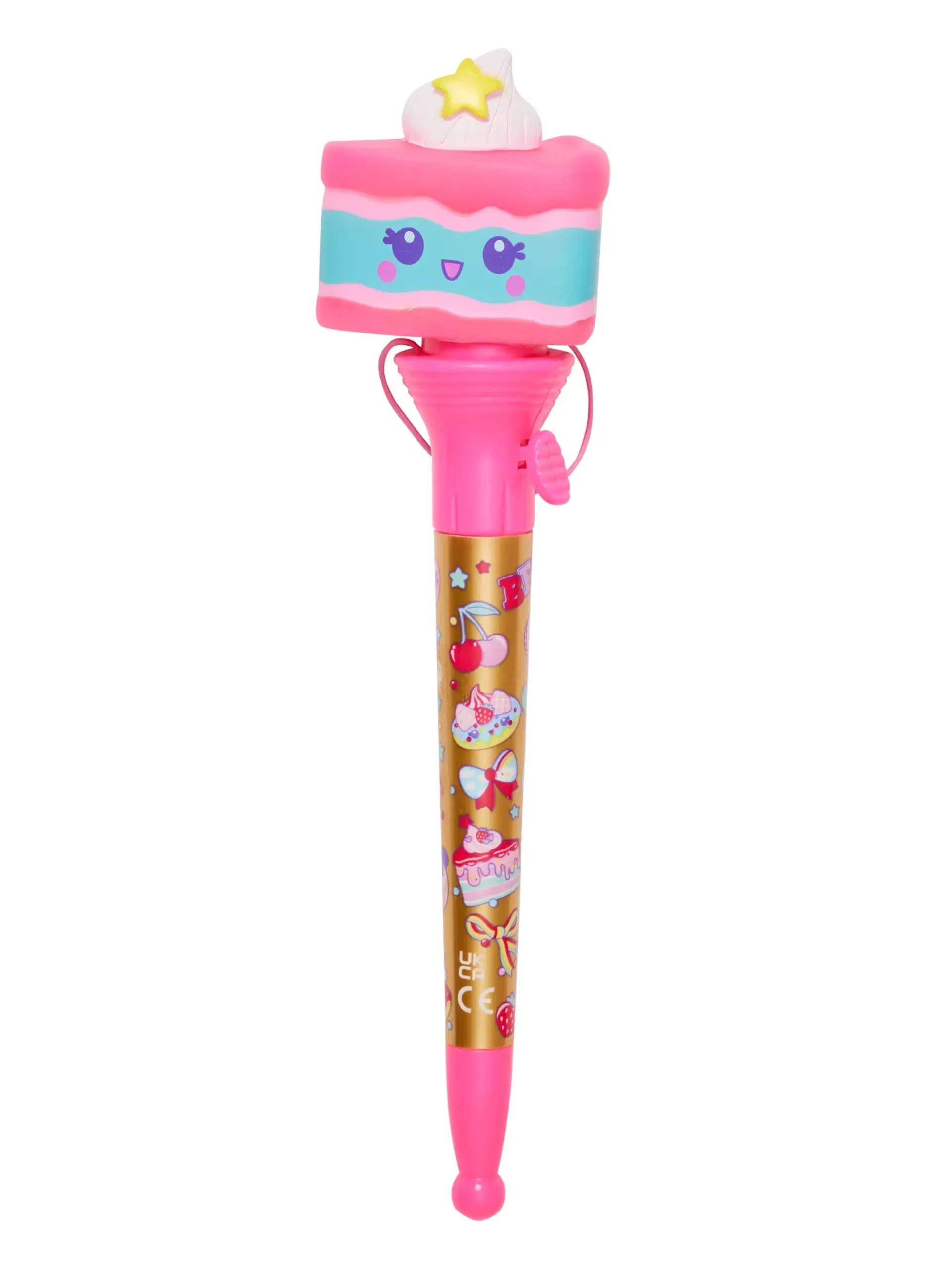 Smiggle - 20. Doğum Günü Hareketli Fırlayan Tükenmez Kalem-Dinossi