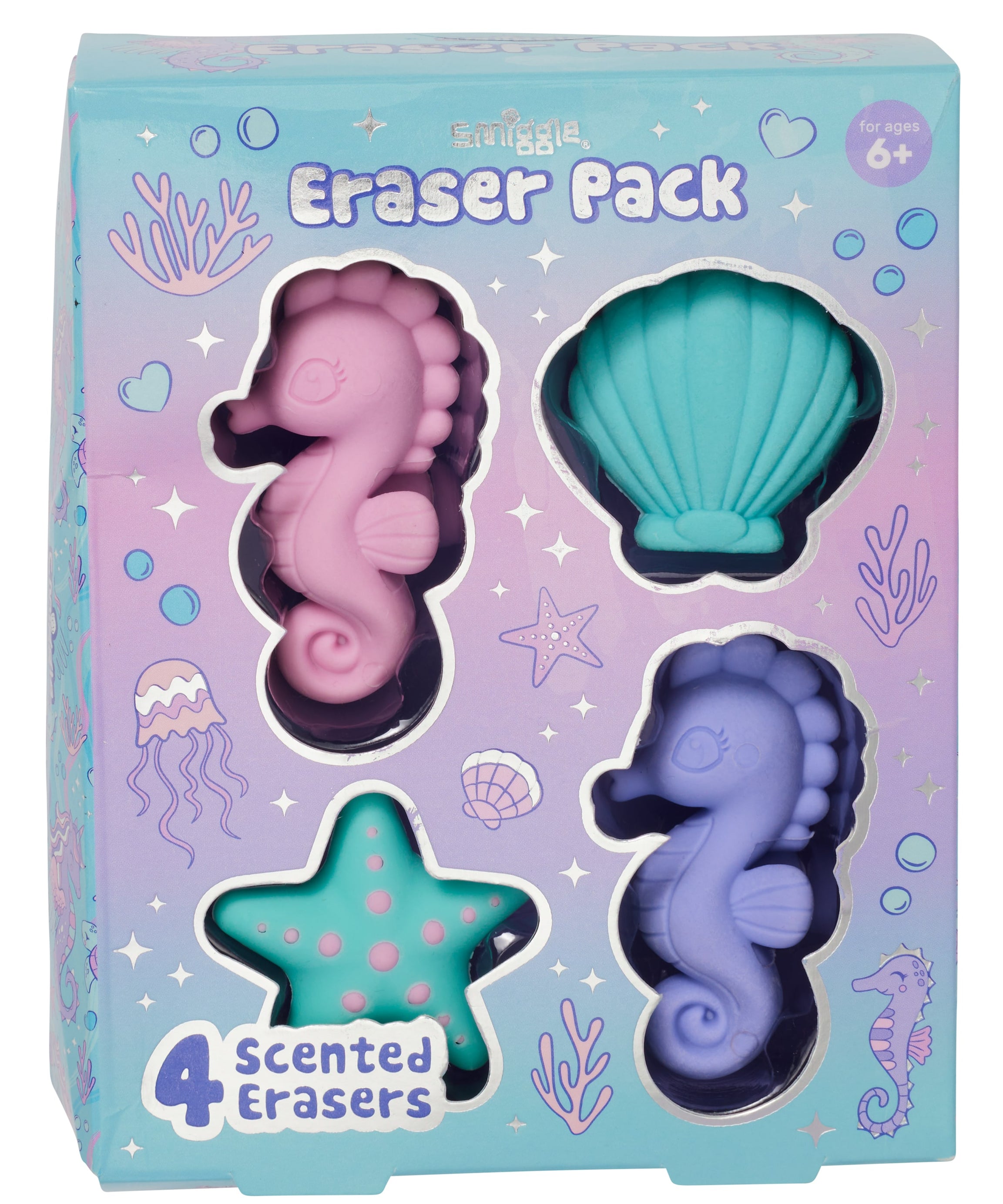 Smiggle - Epic Kokulu Silgi Seti-Dinossi