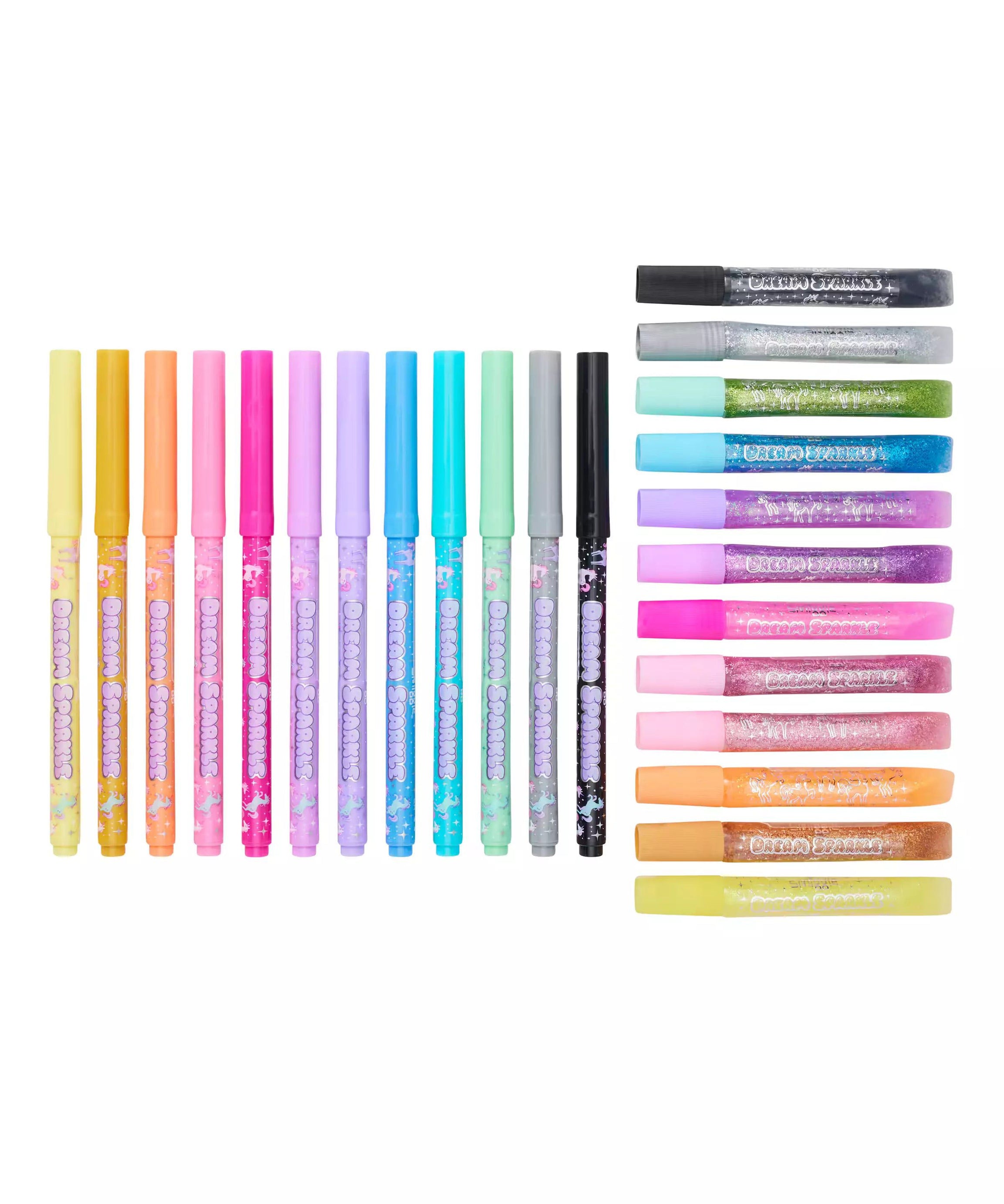 Smiggle - Dream Sparkle Renkler ve Parıltılar Kırtasiye Seti-Dinossi